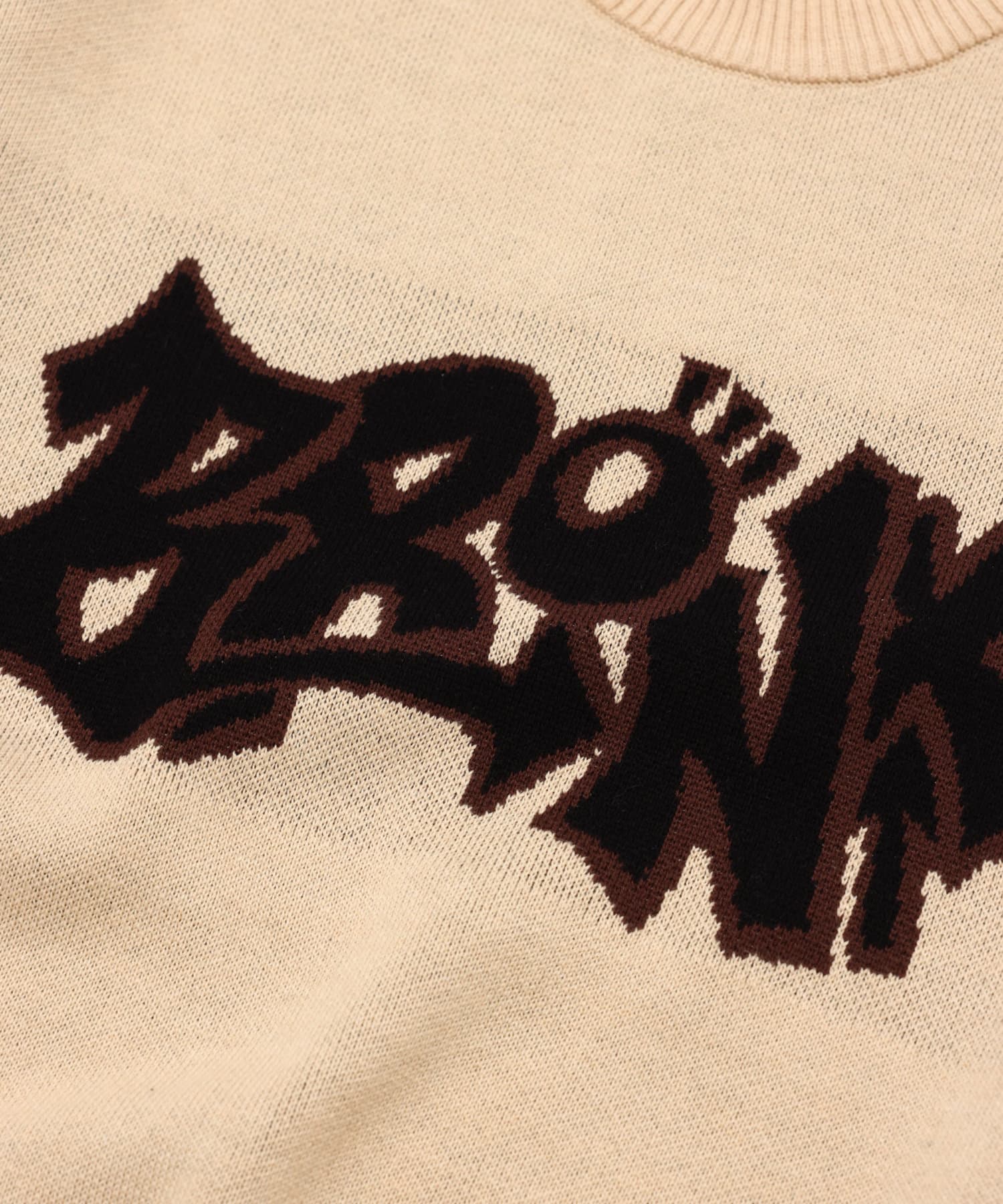 KOOKY'N/クーキー】BRONXタギングニット | WHO'S WHO gallery