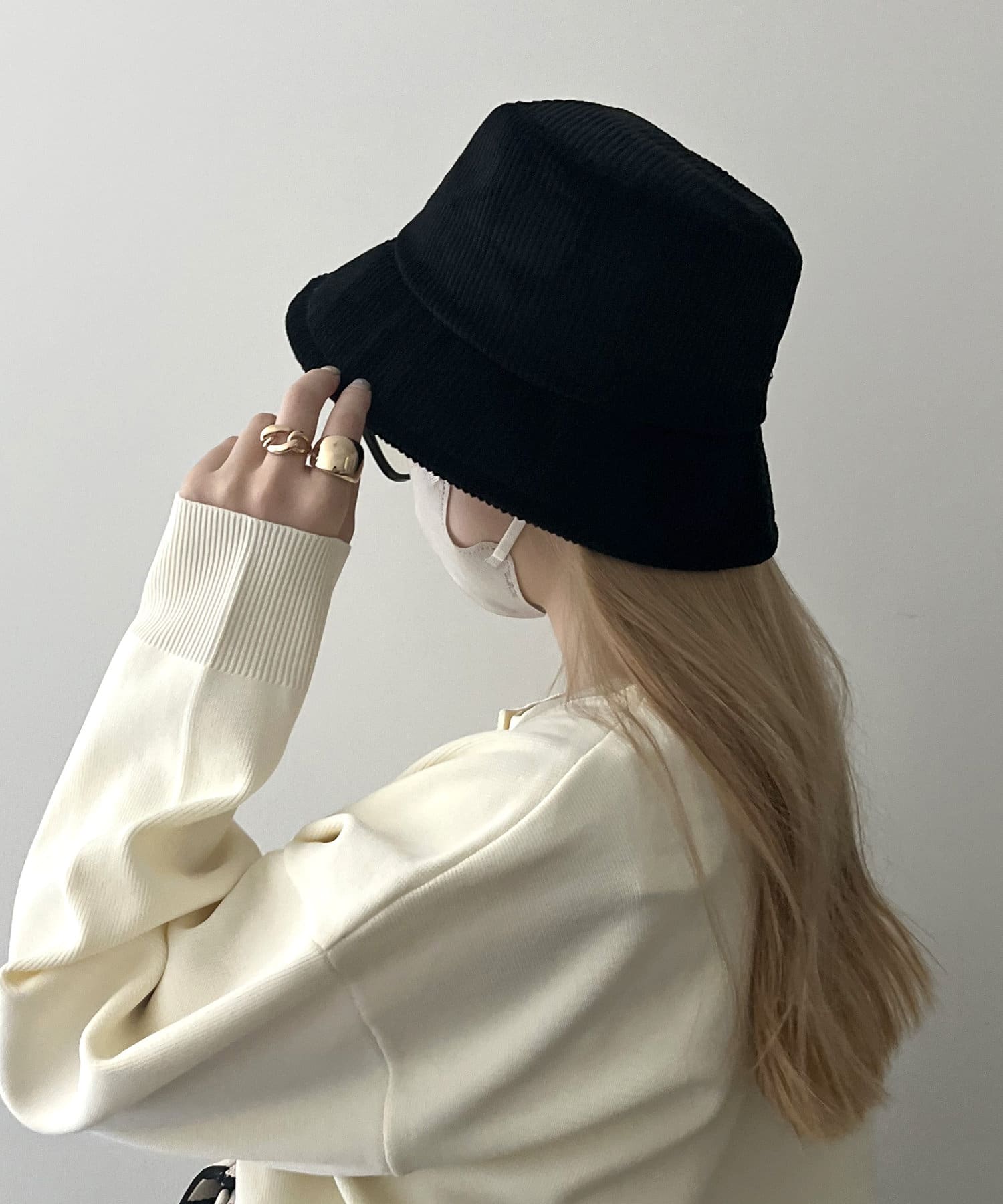 prose verse(プロズヴェール) コーデュロイバケットハット