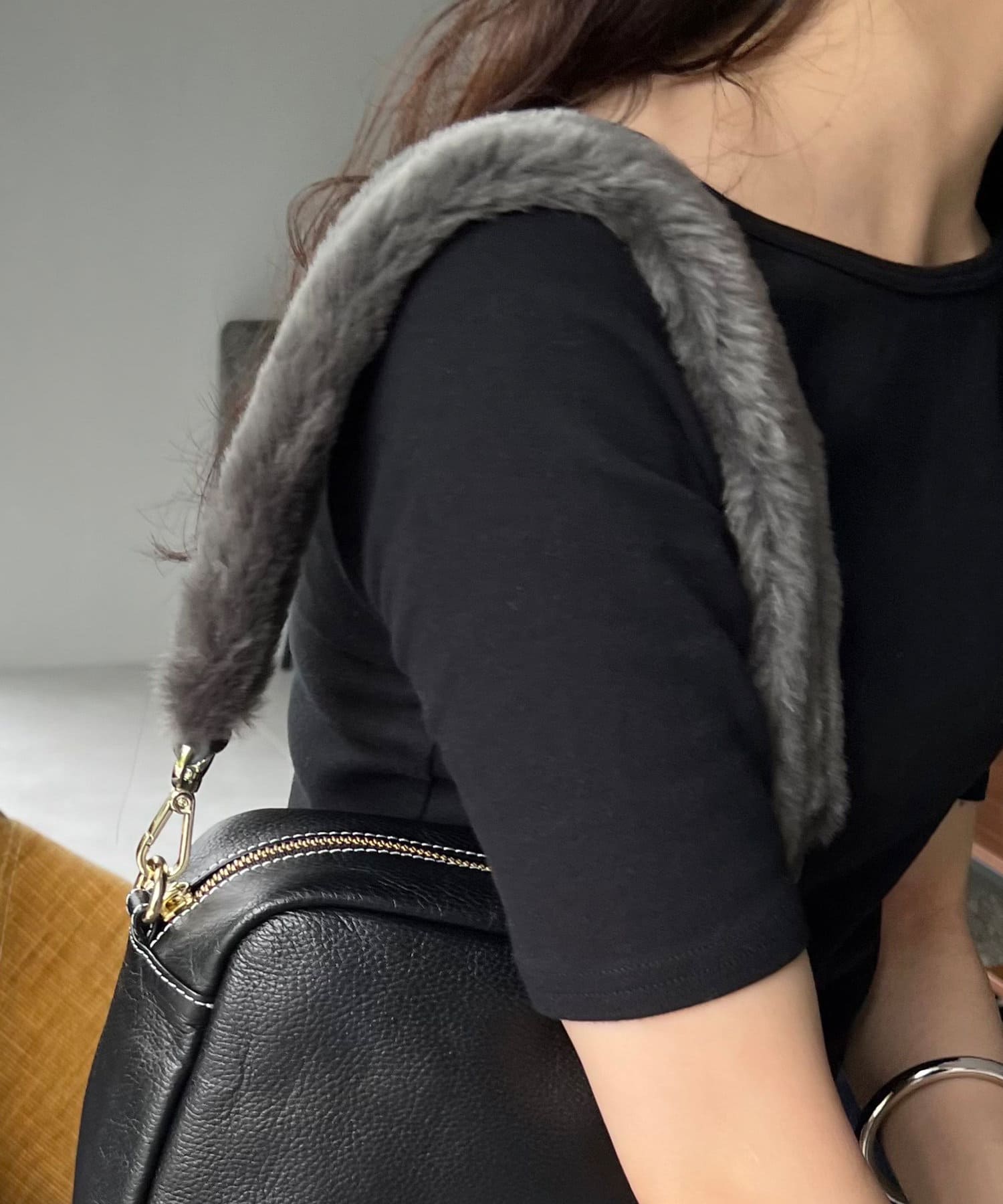 新作】大注目！ボックスショルダー&ファーベルト♪ - russet