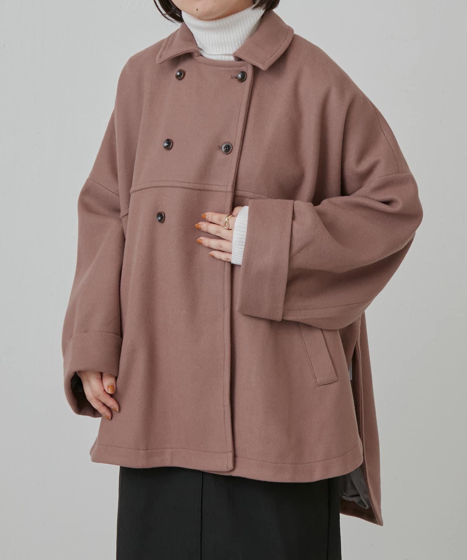 MaxMara studio ポンチョコート | vrealitybolivia.com