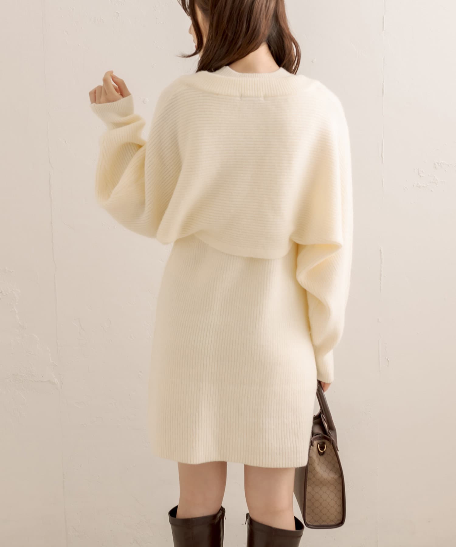 ボレロ付ニットミニワンピース | OLIVE des OLIVE(オリーブ デ 