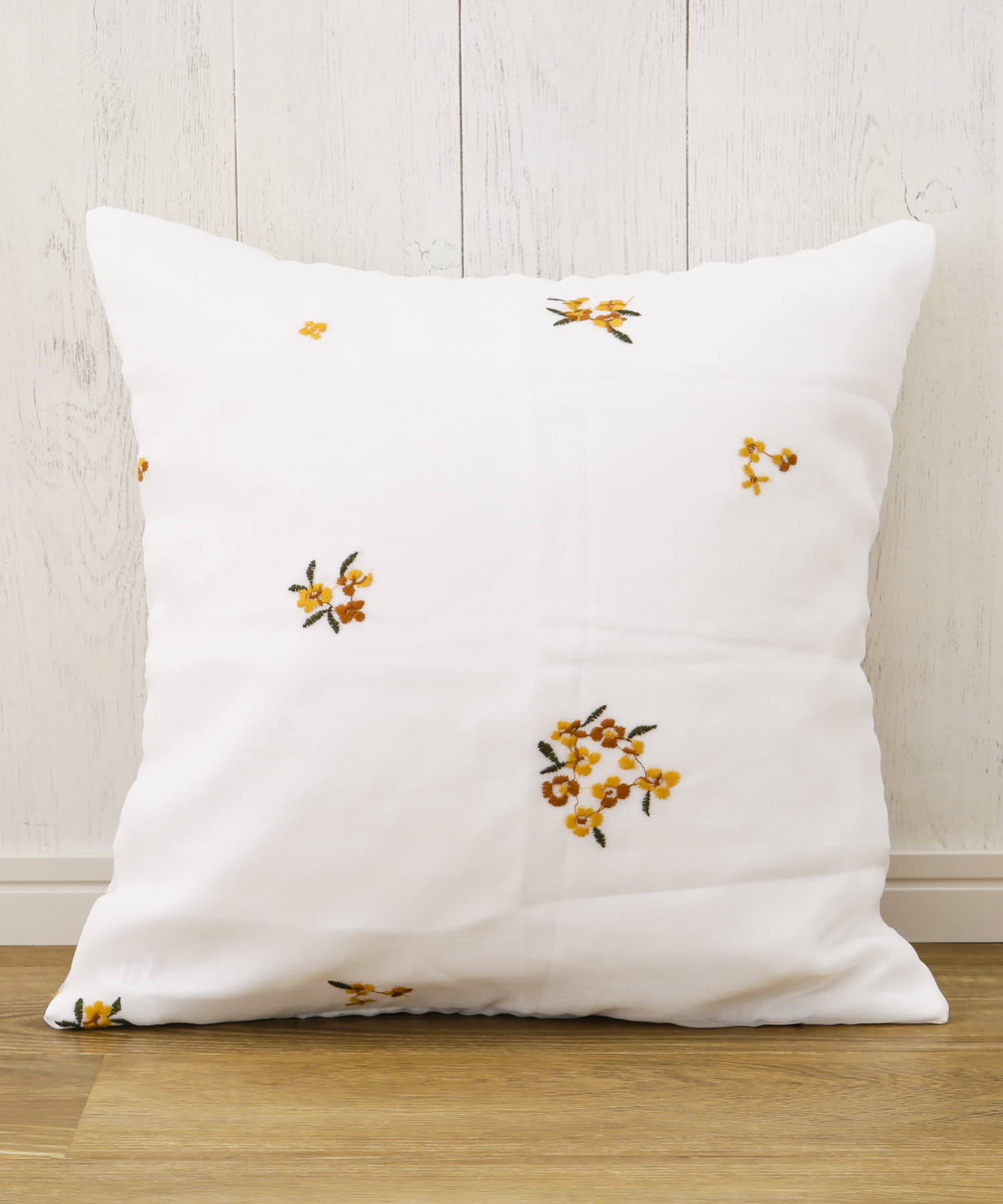 抗菌防臭きんもくせい刺繍クッションカバー | salut!(サリュ)ライフ