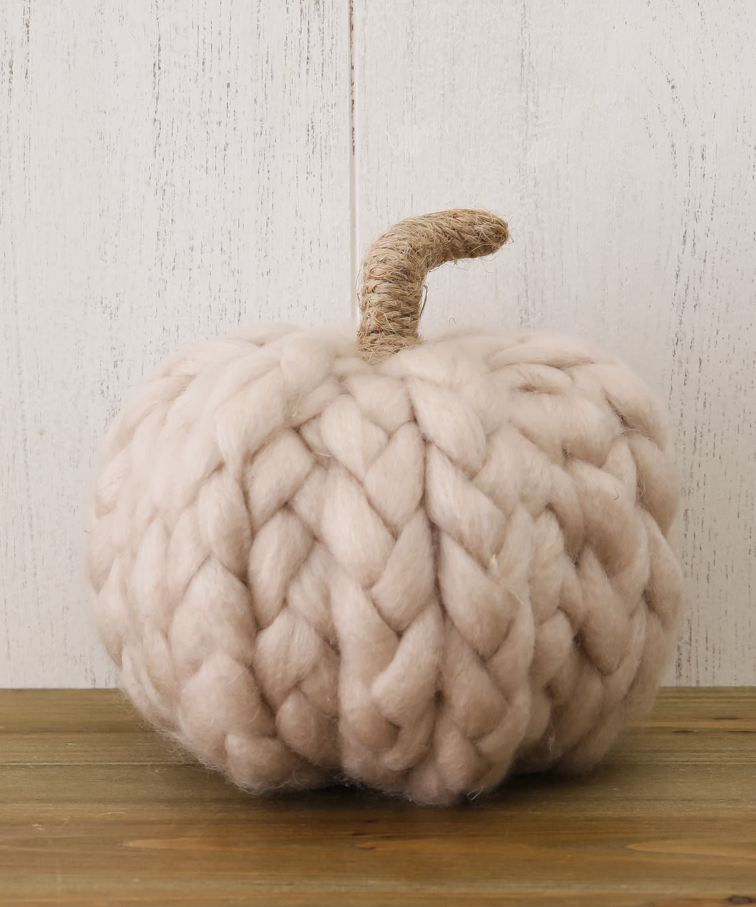 HALLOWEEN】毛糸のかぼちゃ（アイボリー） | salut!(サリュ)ライフ