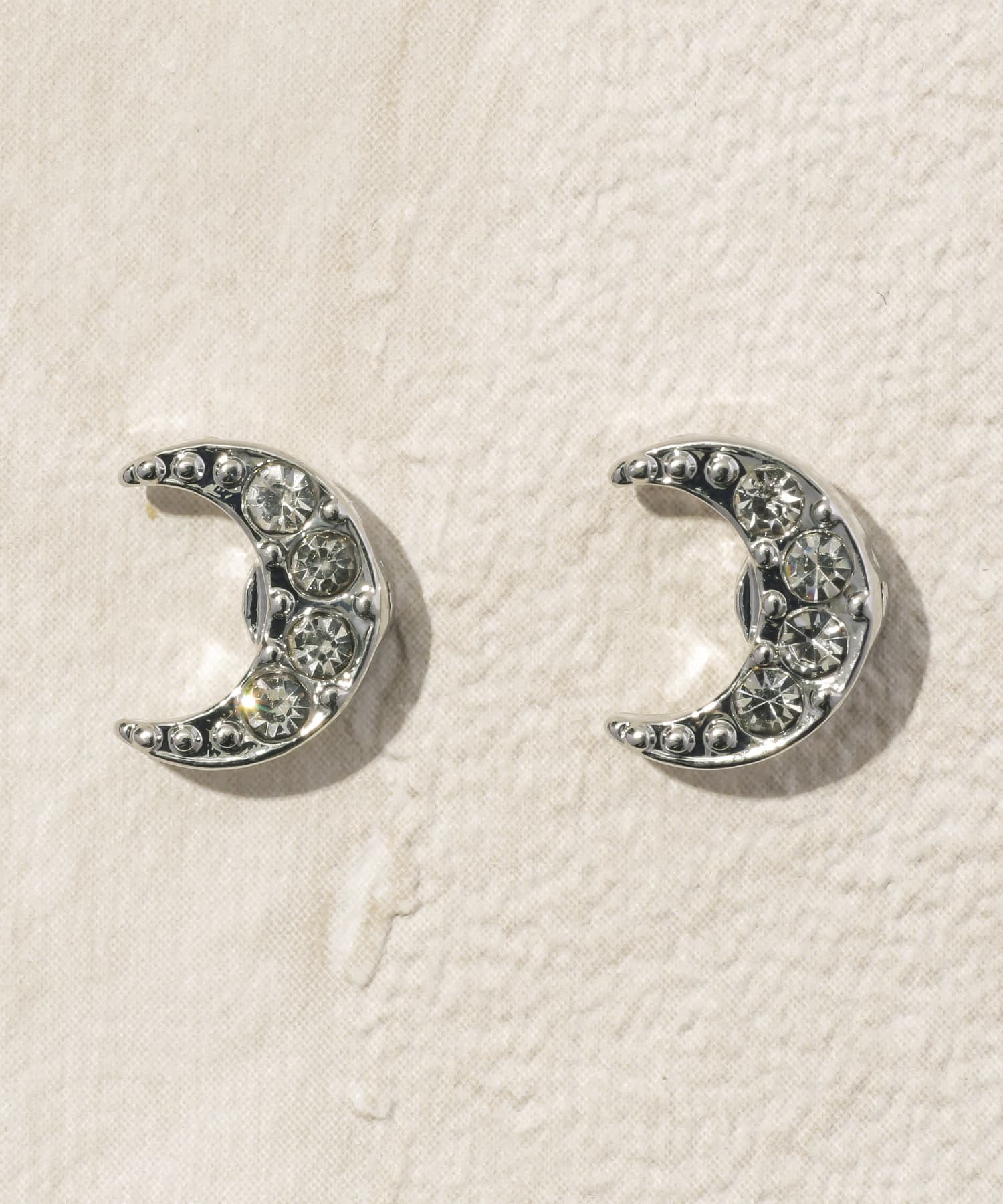 Lattice(ラティス) ムーンモチーフマグネットピアス