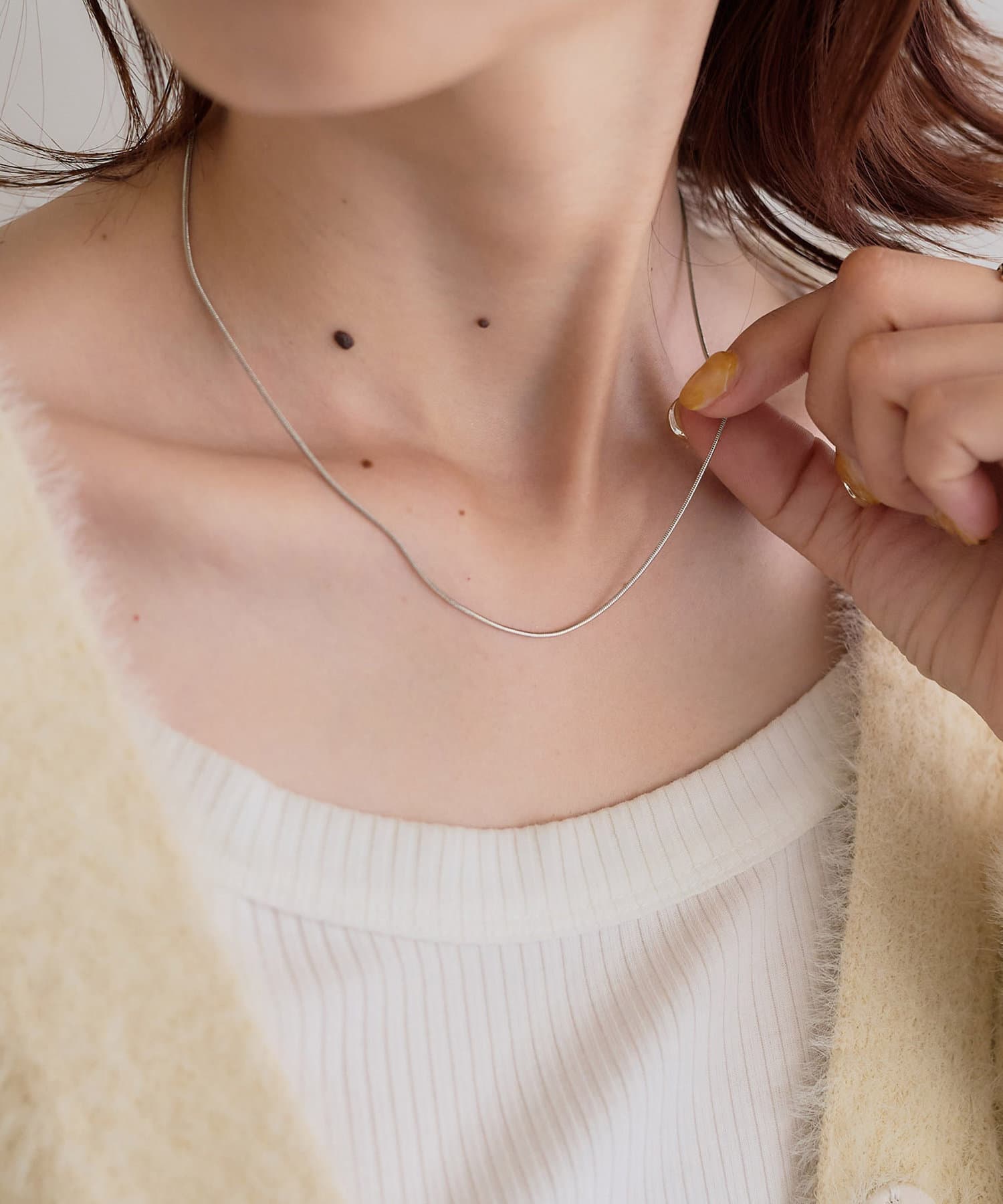 Goldy 細スネークチェーンショートネックレス Discoat ディスコート レディース Pal Closet パルクローゼット パルグループ公式ファッション通販サイト