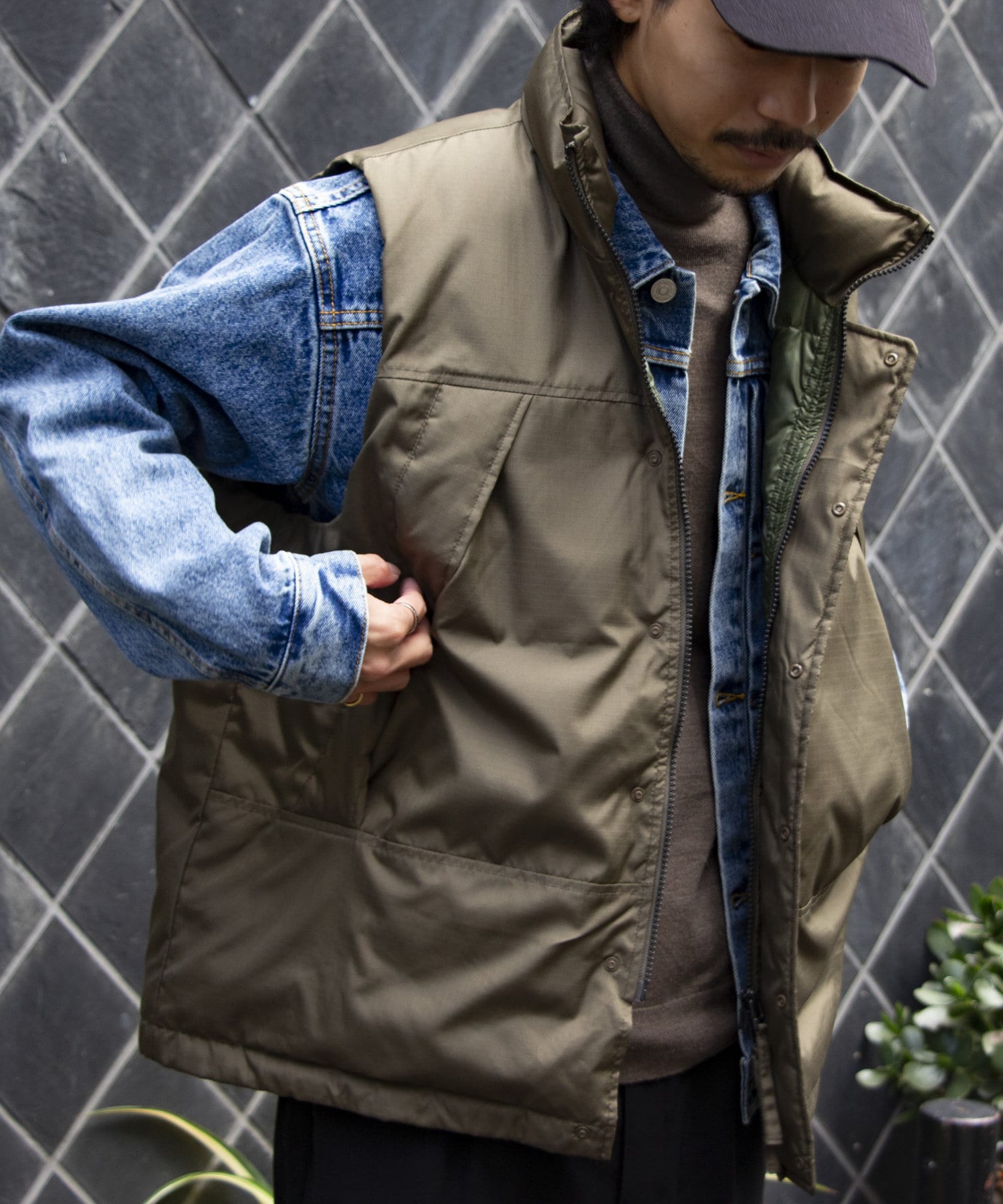 TAION】GLOSTER別注 モンスターベスト MILITALY vest | FREDY