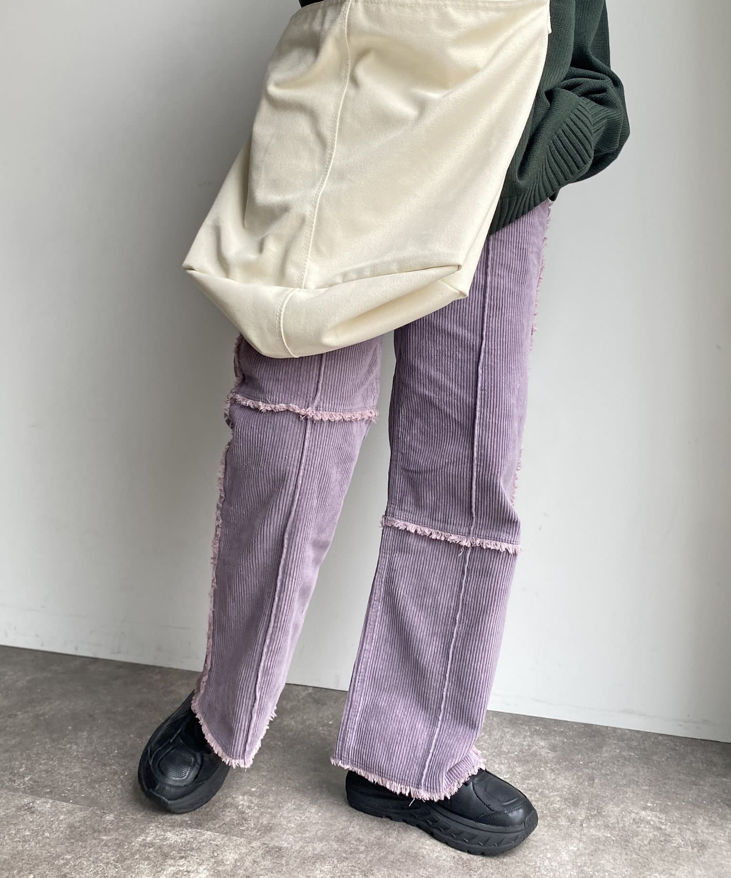 パッチワークコーデュロイパンツ | CPCM(シーピーシーエム)レディース 