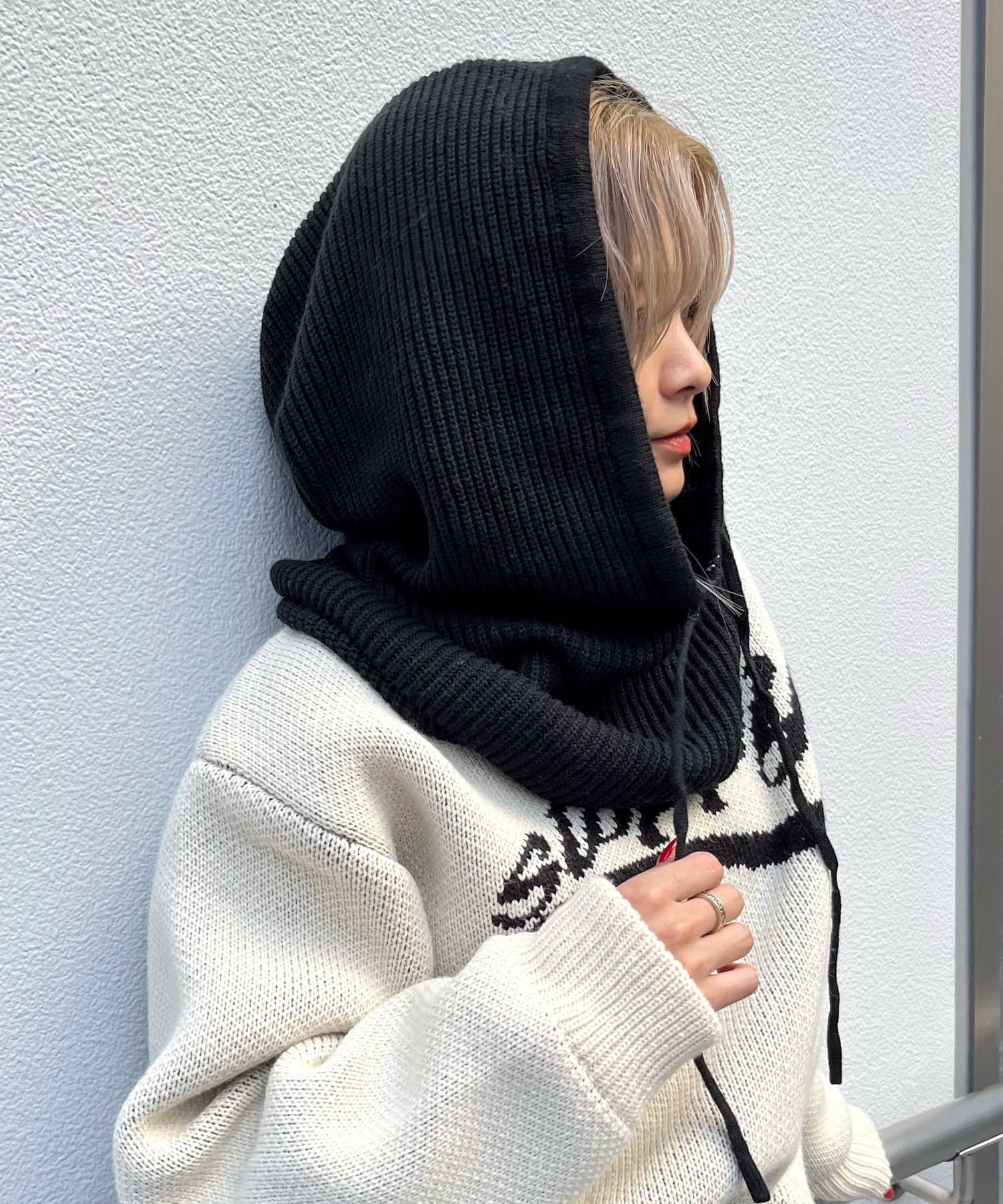 大宮 LEMAIRE balaclava Chunky リブニット バラクラバ その他