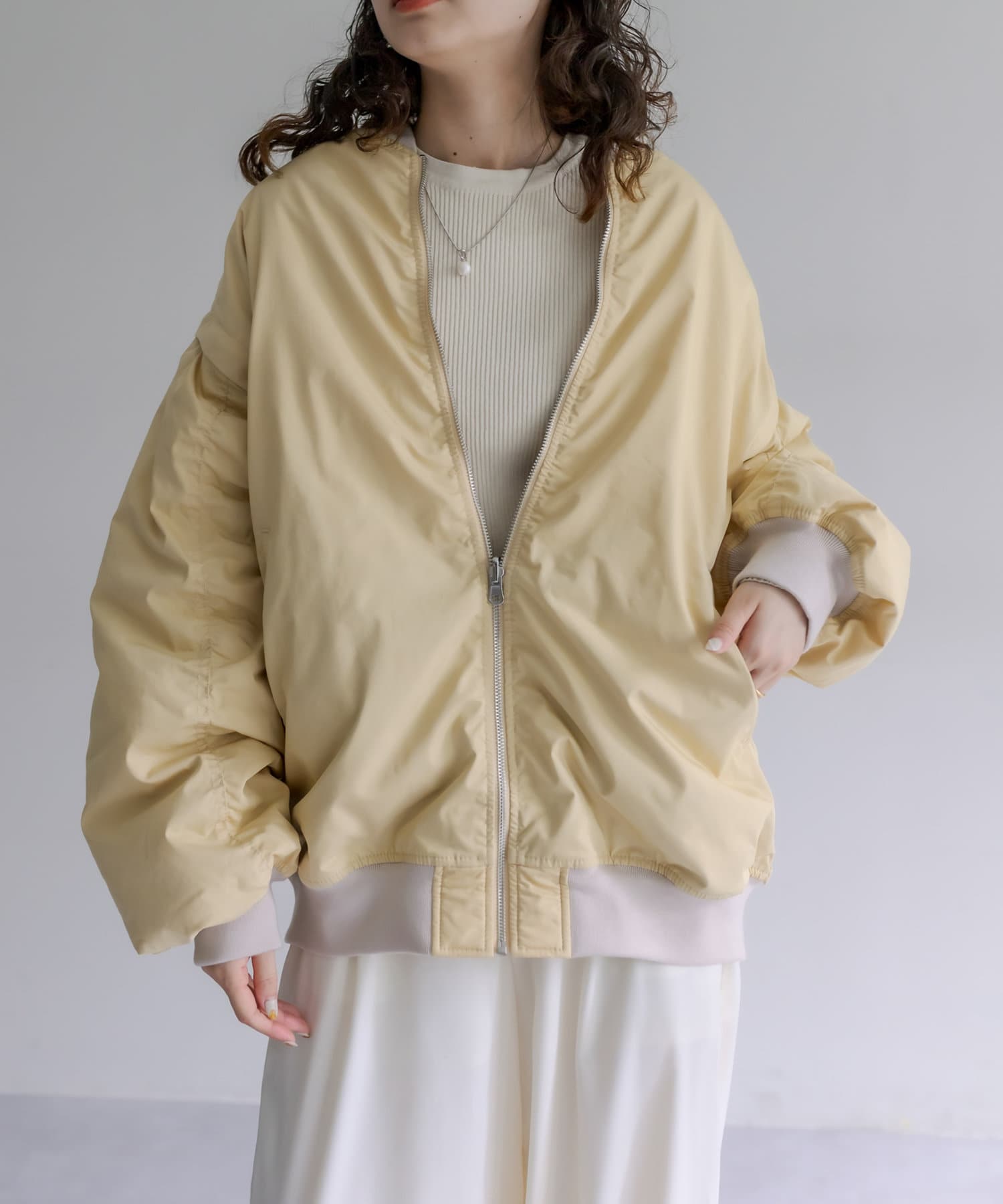 2022AW / リバーシブル】マルチWAYボンバージャケット | mystic(ミスティック)レディース | PAL  CLOSET(パルクローゼット) - パルグループ公式ファッション通販サイト