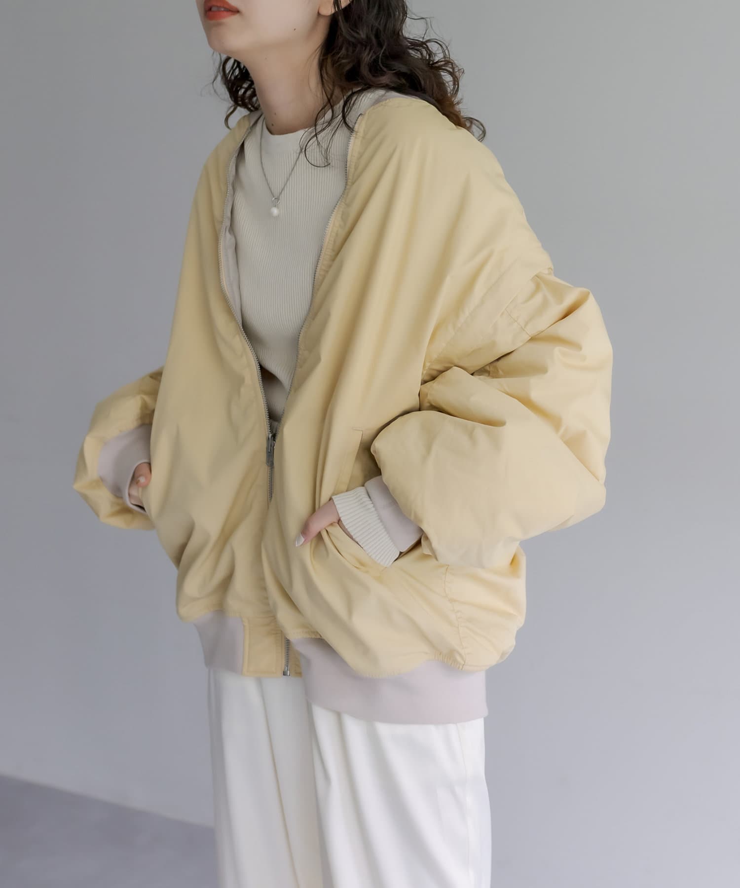 2022AW / リバーシブル】マルチWAYボンバージャケット | mystic(ミスティック)レディース | PAL  CLOSET(パルクローゼット) - パルグループ公式ファッション通販サイト