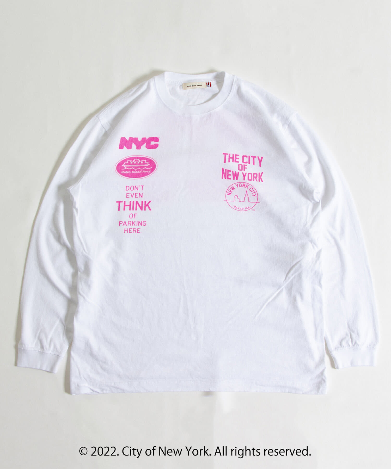 GOOD ROCK SPEED】NYC（City of NY） ロンT | FREDY & GLOSTER