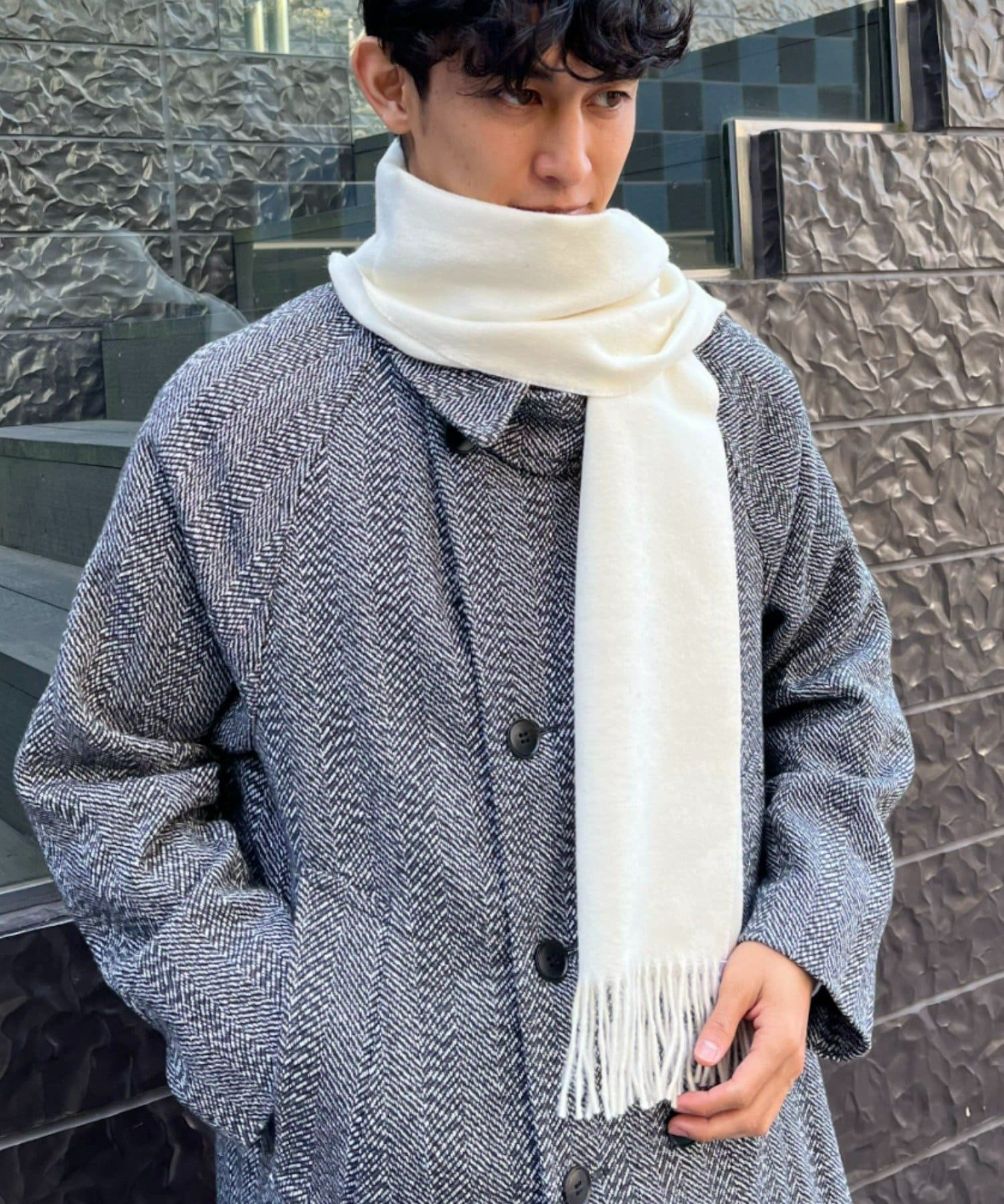 The Inoue Brothers】 Brushed Scarf | CIAOPANIC(チャオパニック 
