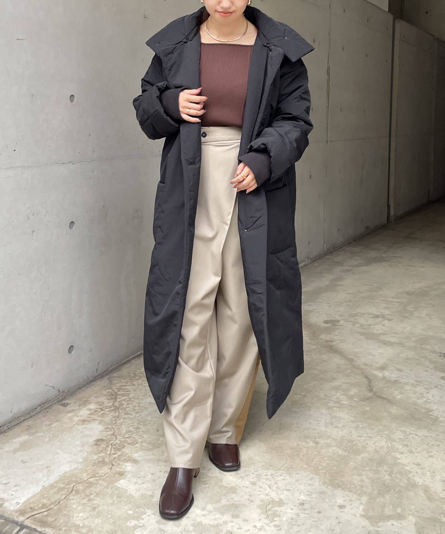 2WAYスタンドカラー中綿ロングコート | Thevon(ゼヴォン)レディース | PAL CLOSET(パルクローゼット) -  パルグループ公式ファッション通販サイト