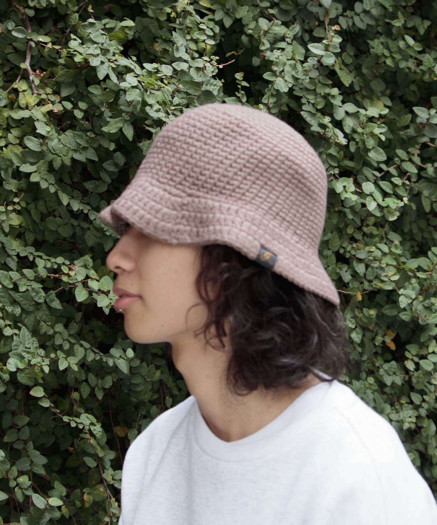GLOSTER】HAND KNIT HAT クロシェ かぎ編み バケットハット | FREDY
