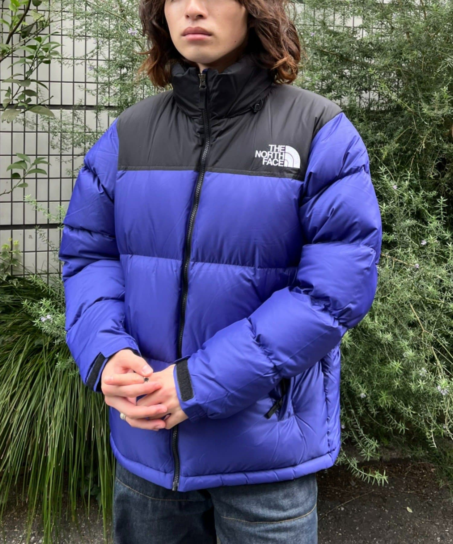 blue nuptse north face