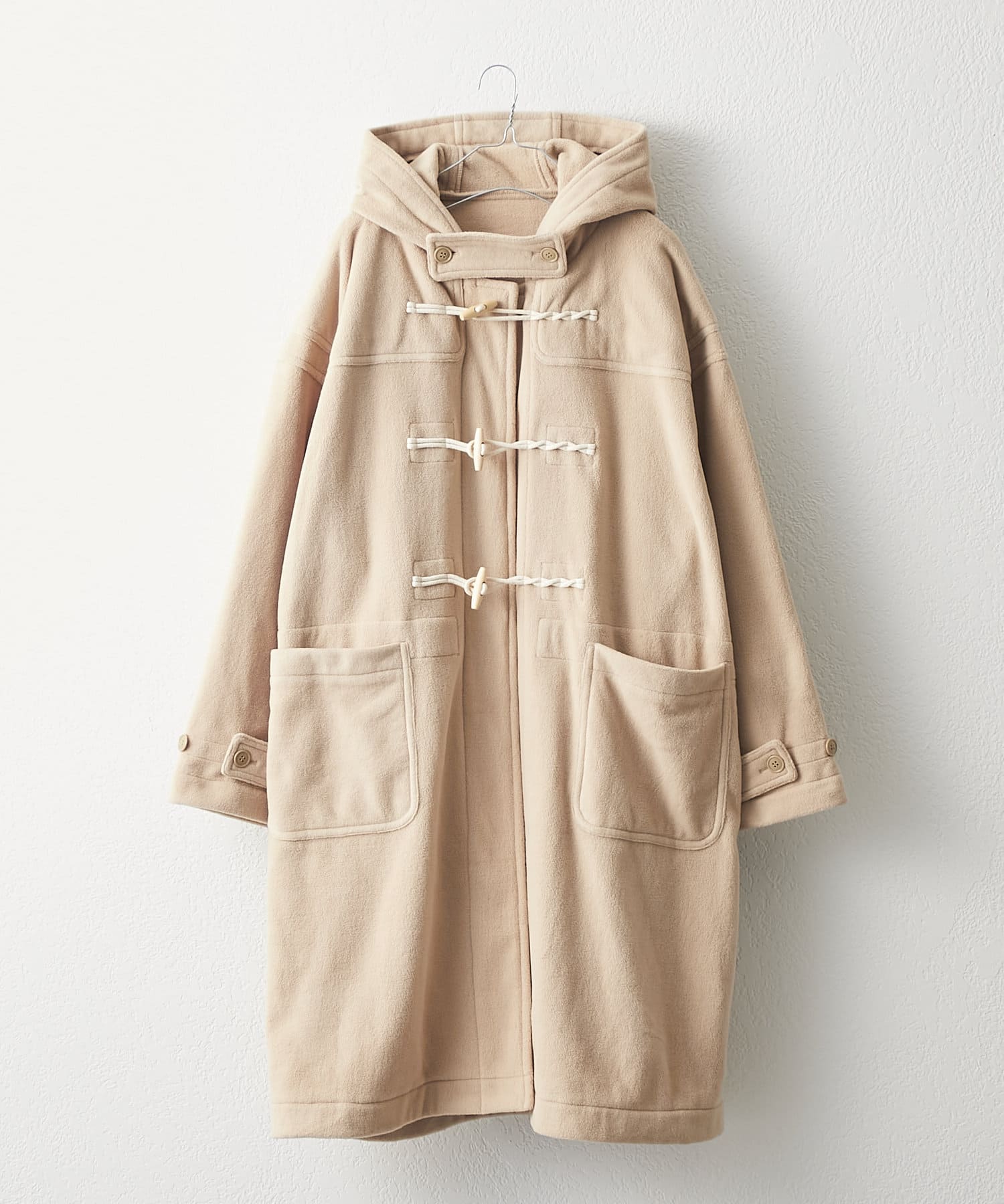 WHIMSIC】MICRO FLEECE DUFFLE COAT | Kastane(カスタネ)レディース