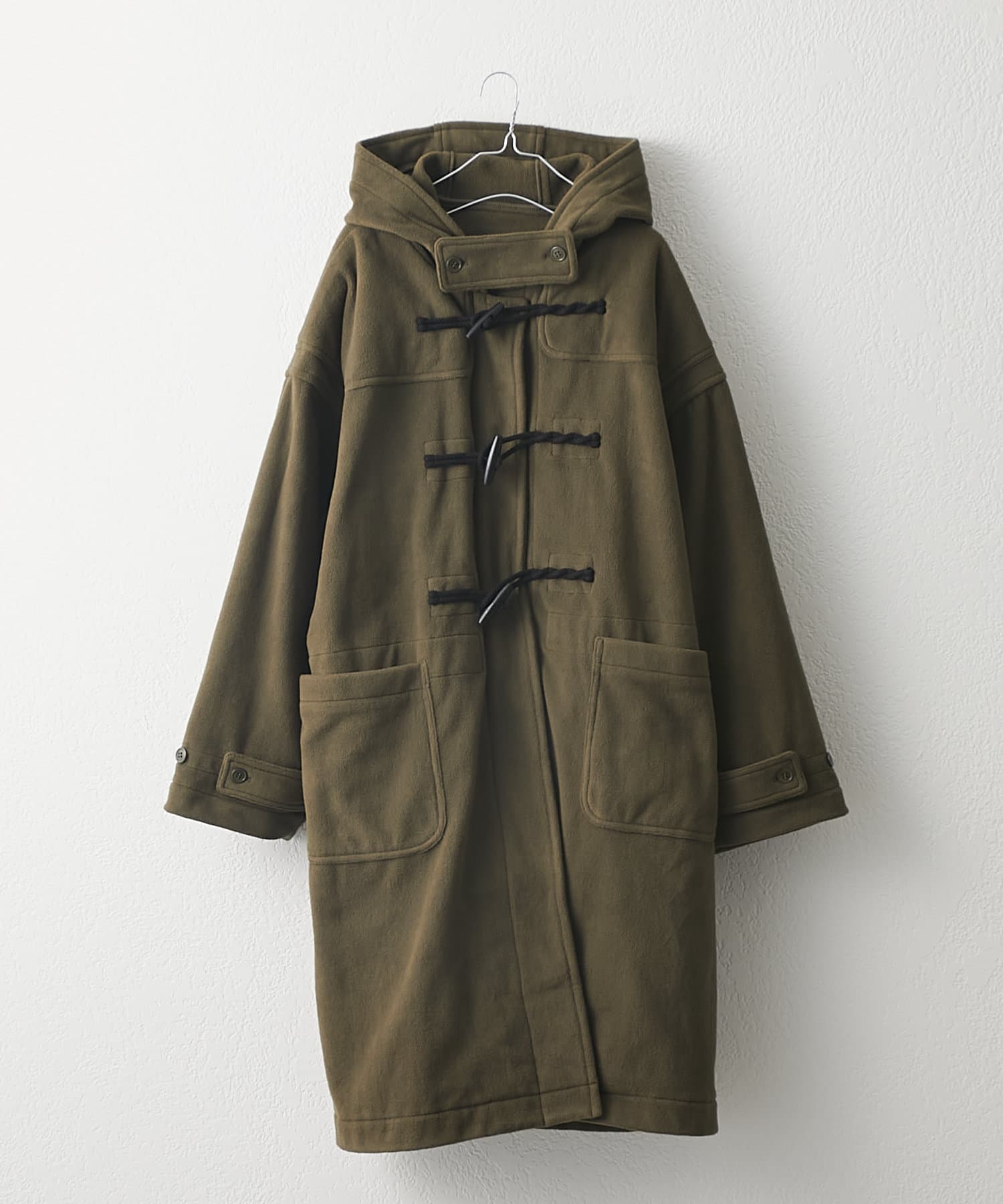 WHIMSIC】MICRO FLEECE DUFFLE COAT | Kastane(カスタネ)レディース