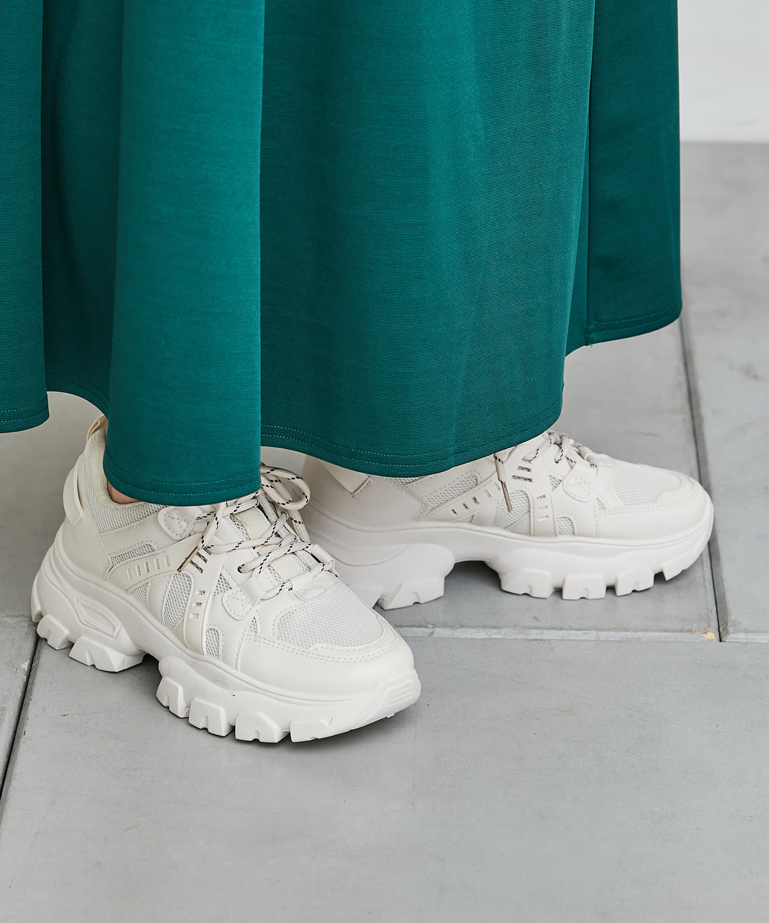 continuer de NICE CLAUP/ダッドスニーカー｜NICE CLAUP/OLIVE