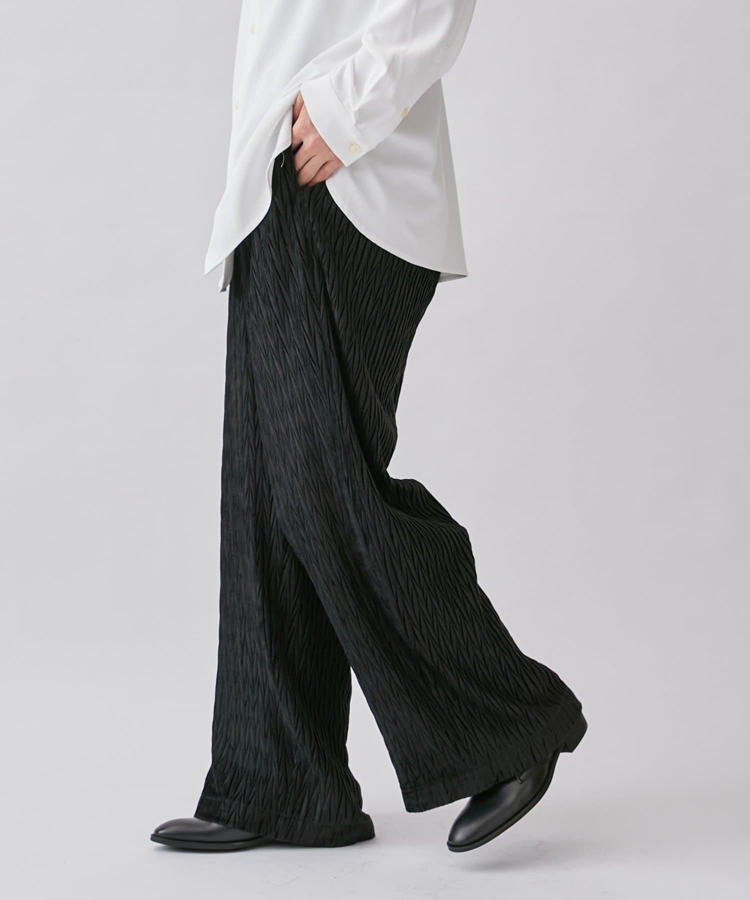 動画あり ベロアプリーツパンツ セットアップ対応 Lui S ルイス メンズ Pal Closet パルクローゼット パルグループ公式ファッション通販サイト