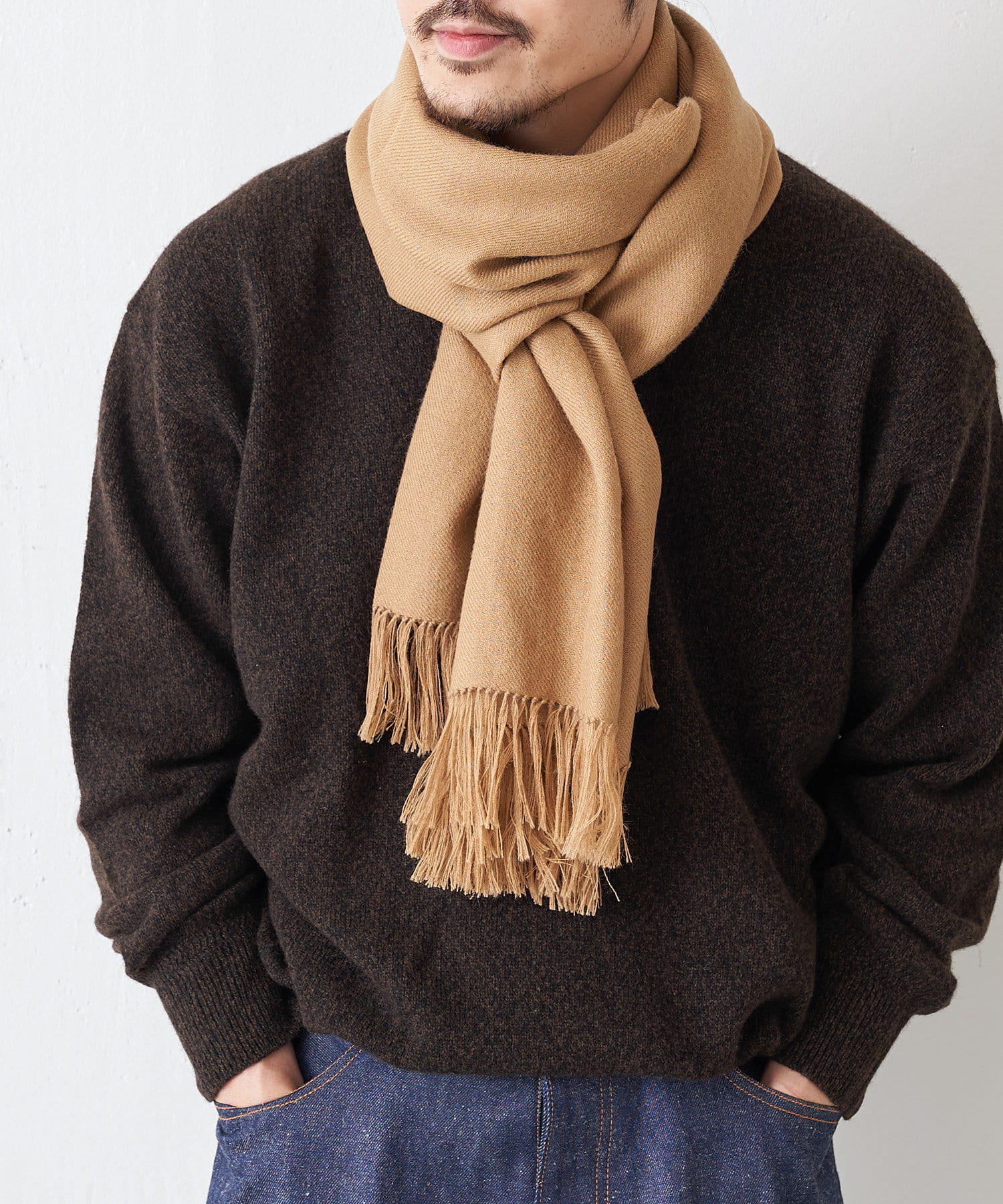 THE INOUE BROTHERS / Non Brushed Stole | BLOOM&BRANCH(ブルーム