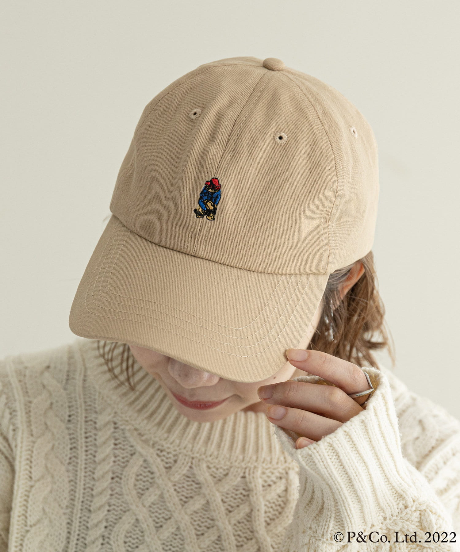 パディントン キャラクター刺繍キャップ Discoat ディスコート ライフスタイル Pal Closet パルクローゼット パルグループ公式ファッション通販サイト