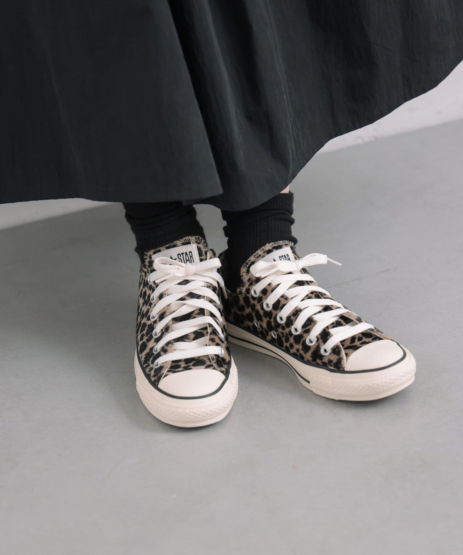 CONVERSE/コンバース】オールスターレオパードファー OX | CIAOPANIC