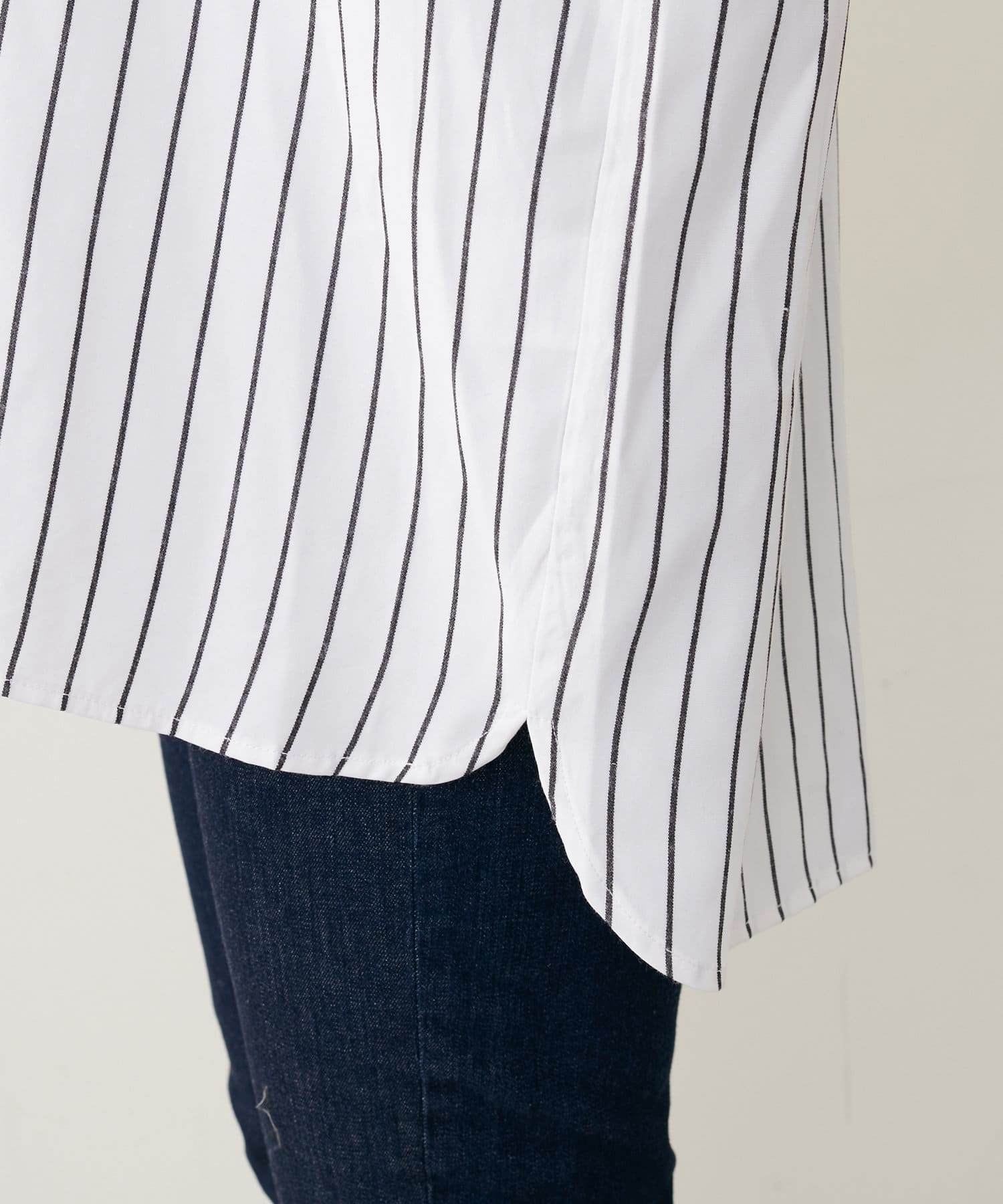 natural couture(ナチュラルクチュール) ワンポイント刺繍ビッグゆるブラウス