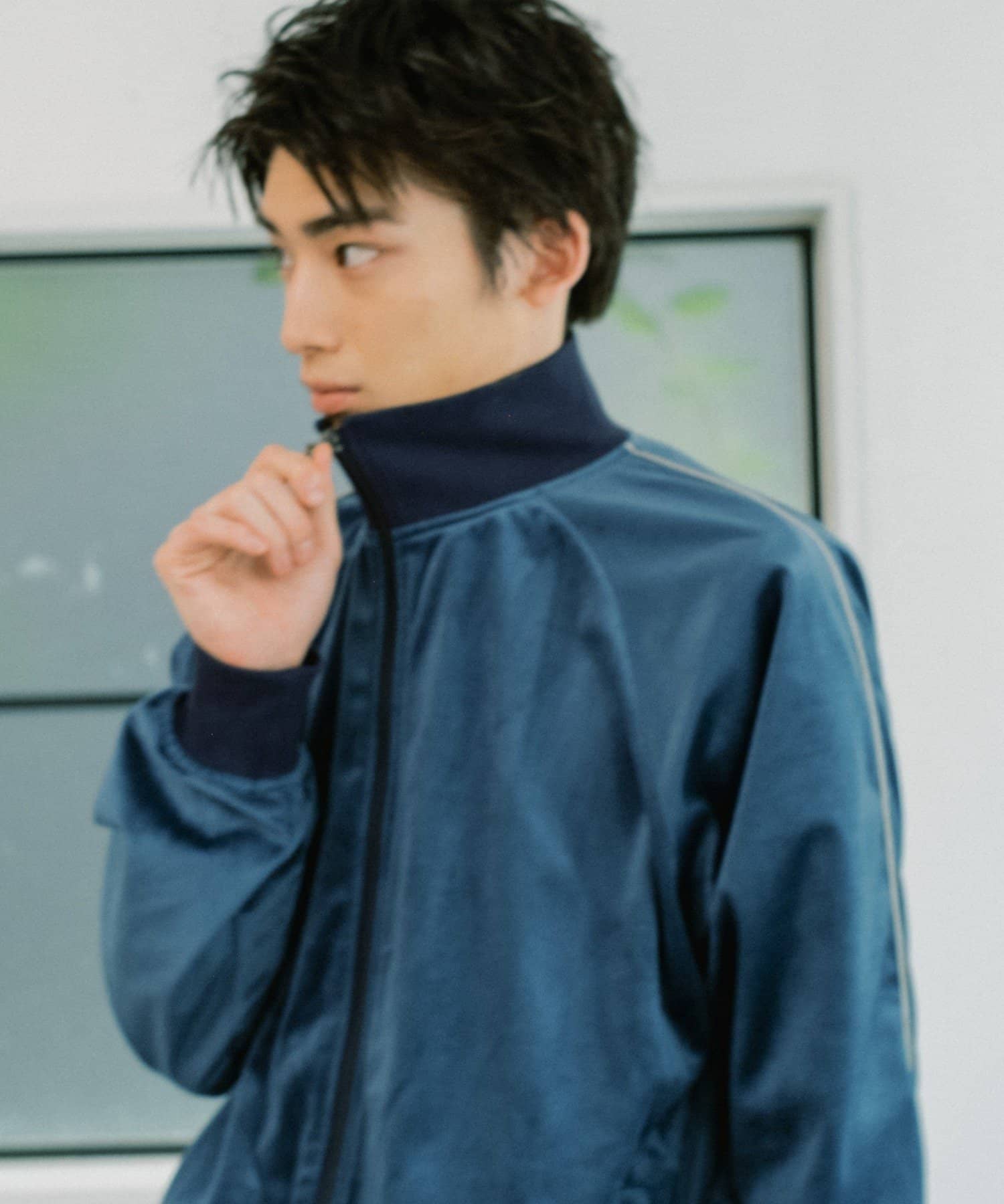 WHIMSIC/新色追加】VELOUR PIPING TRACK JACKET | Kastane(カスタネ ...