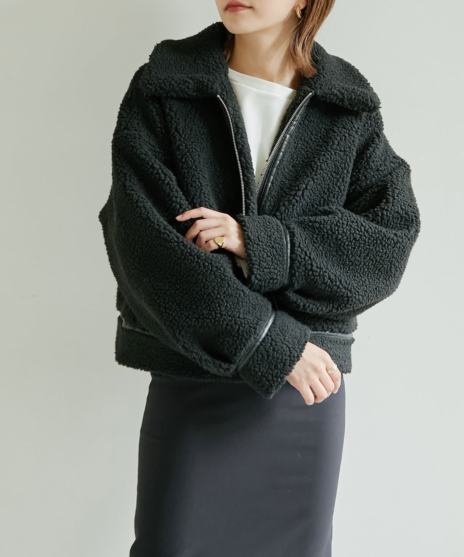 パイピングボアジャケット【オンラインストア限定商品 ...