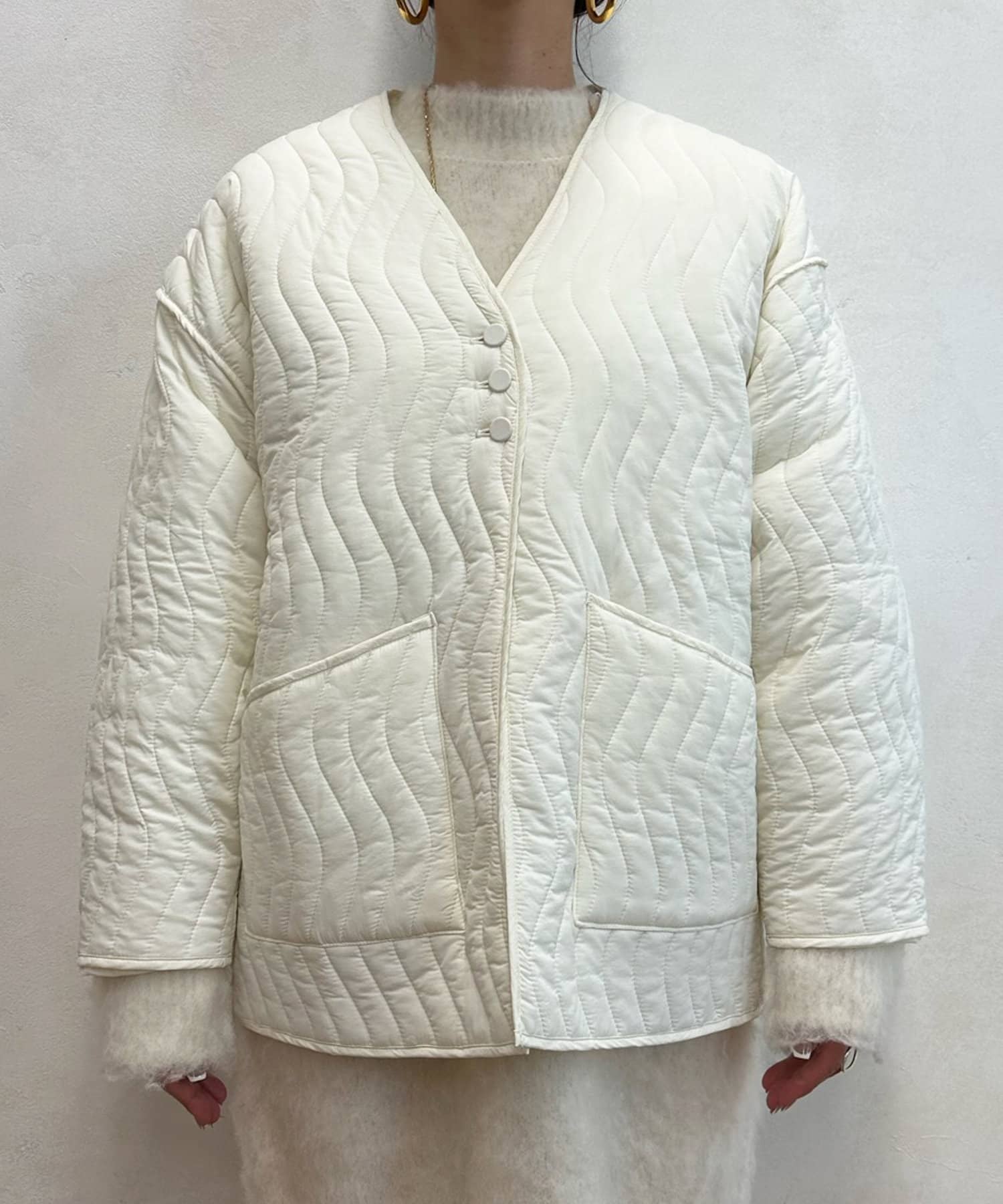 AgAwd】Wavy Line Blouson（ウェービーラインブルゾン） 休日限定