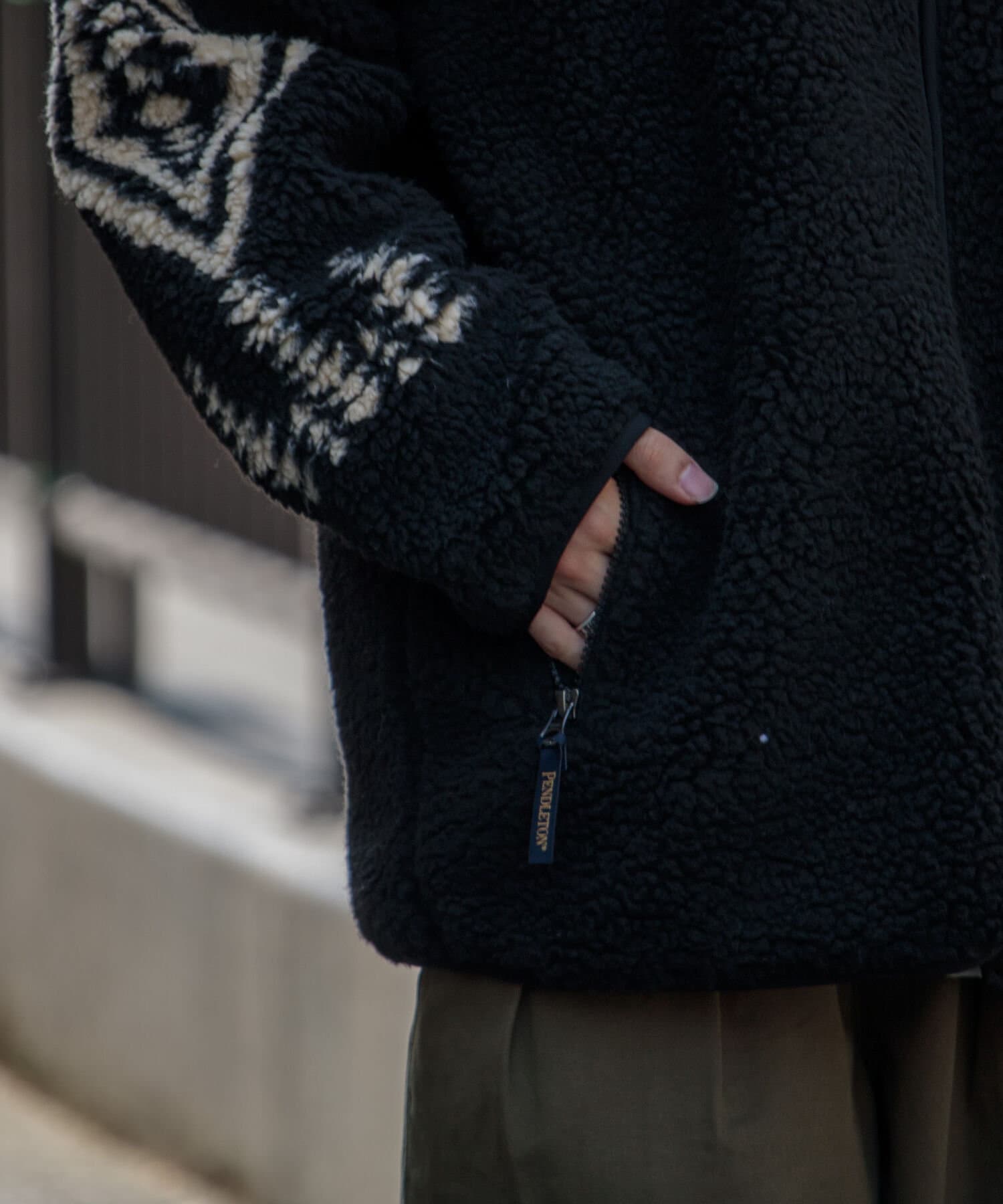 PENDLETON】BOA ZIP HOODIE ボアジップフーディー | FREDY