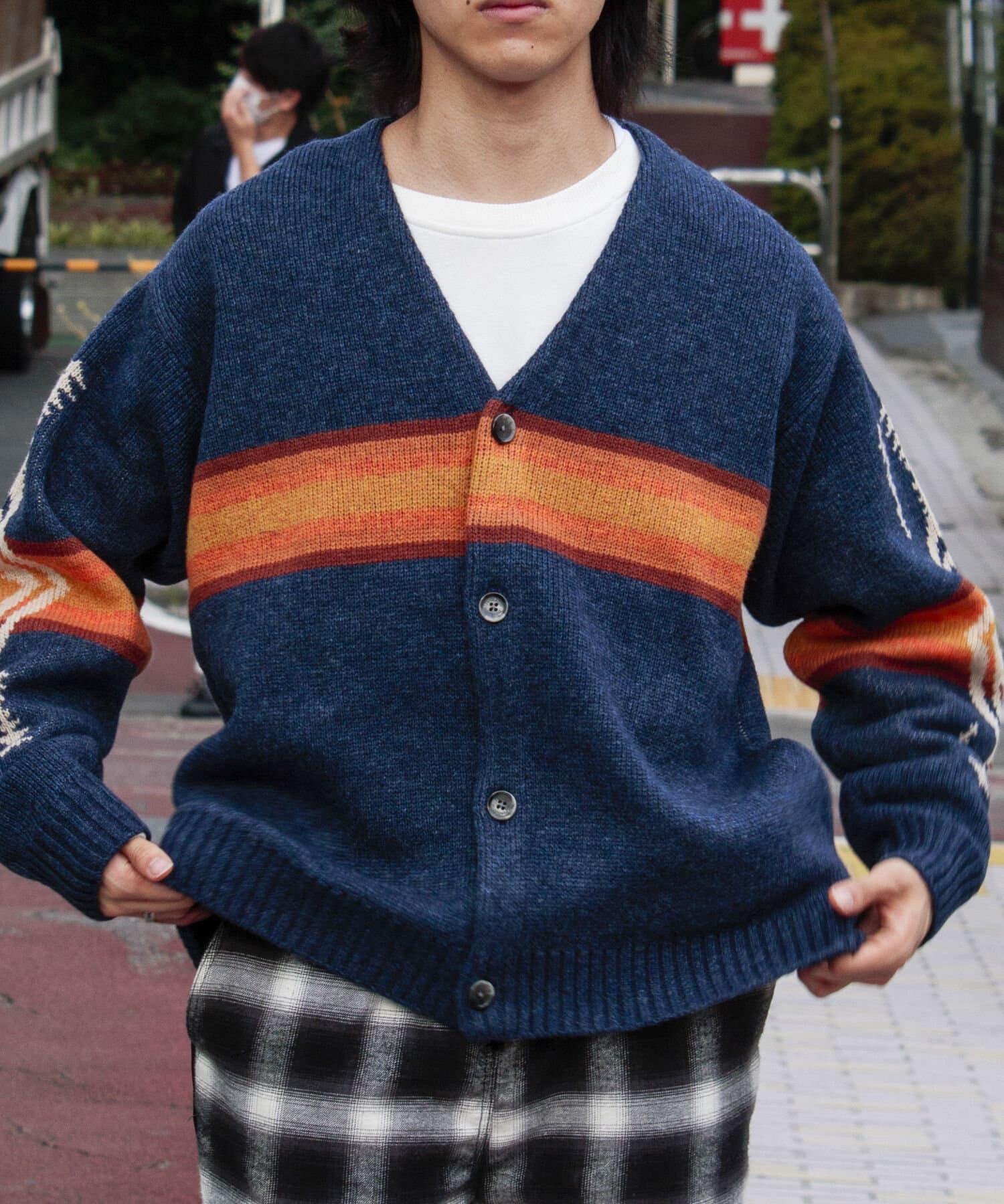 PENDLETON】ジャガードニットカーディガン ネイティブ柄 | FREDY