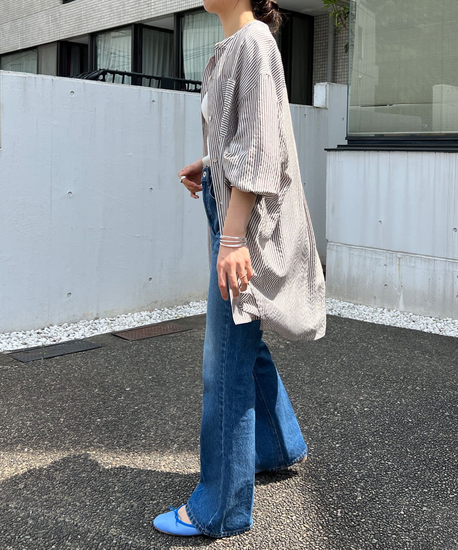 センタープレスデニムパンツ | SHENERY(シーナリー)レディース | PAL 