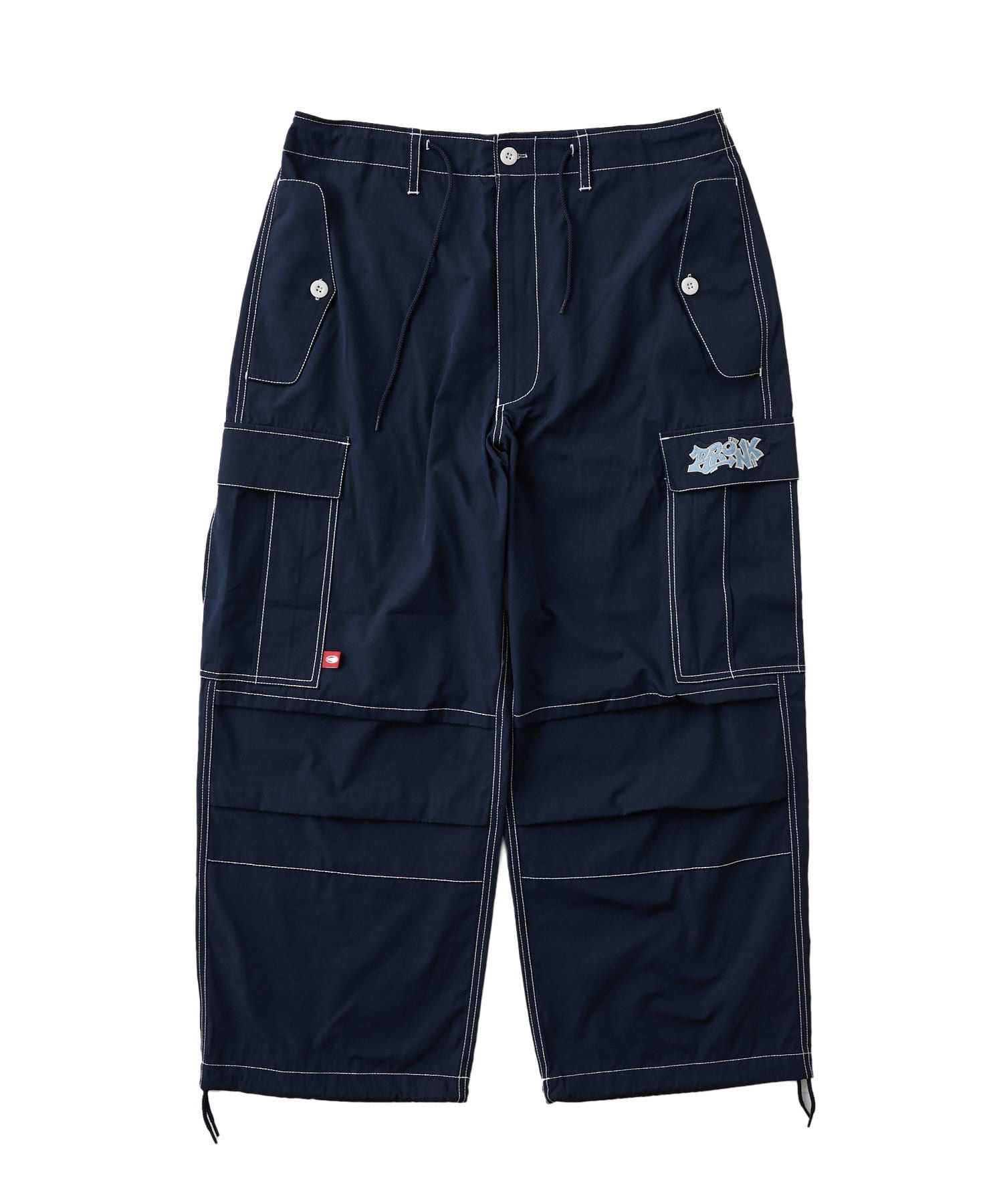 WHO’S WHO gallery(フーズフーギャラリー) 【KOOKY'N/クーキー】BRONXステッチパラシュートワイドパンツ