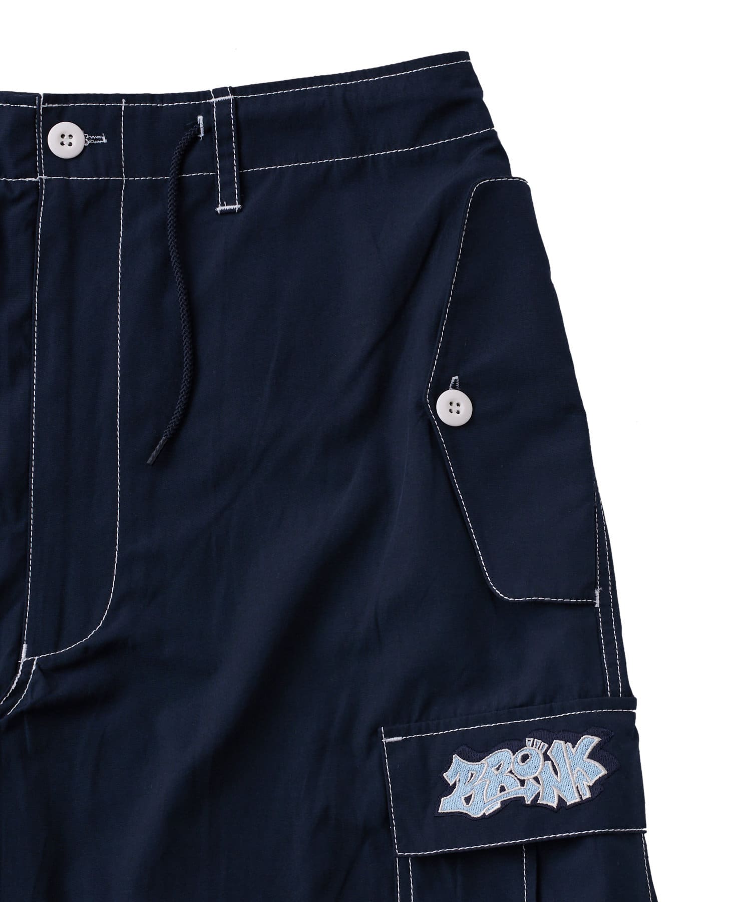 WHO’S WHO gallery(フーズフーギャラリー) 【KOOKY'N/クーキー】BRONXステッチパラシュートワイドパンツ