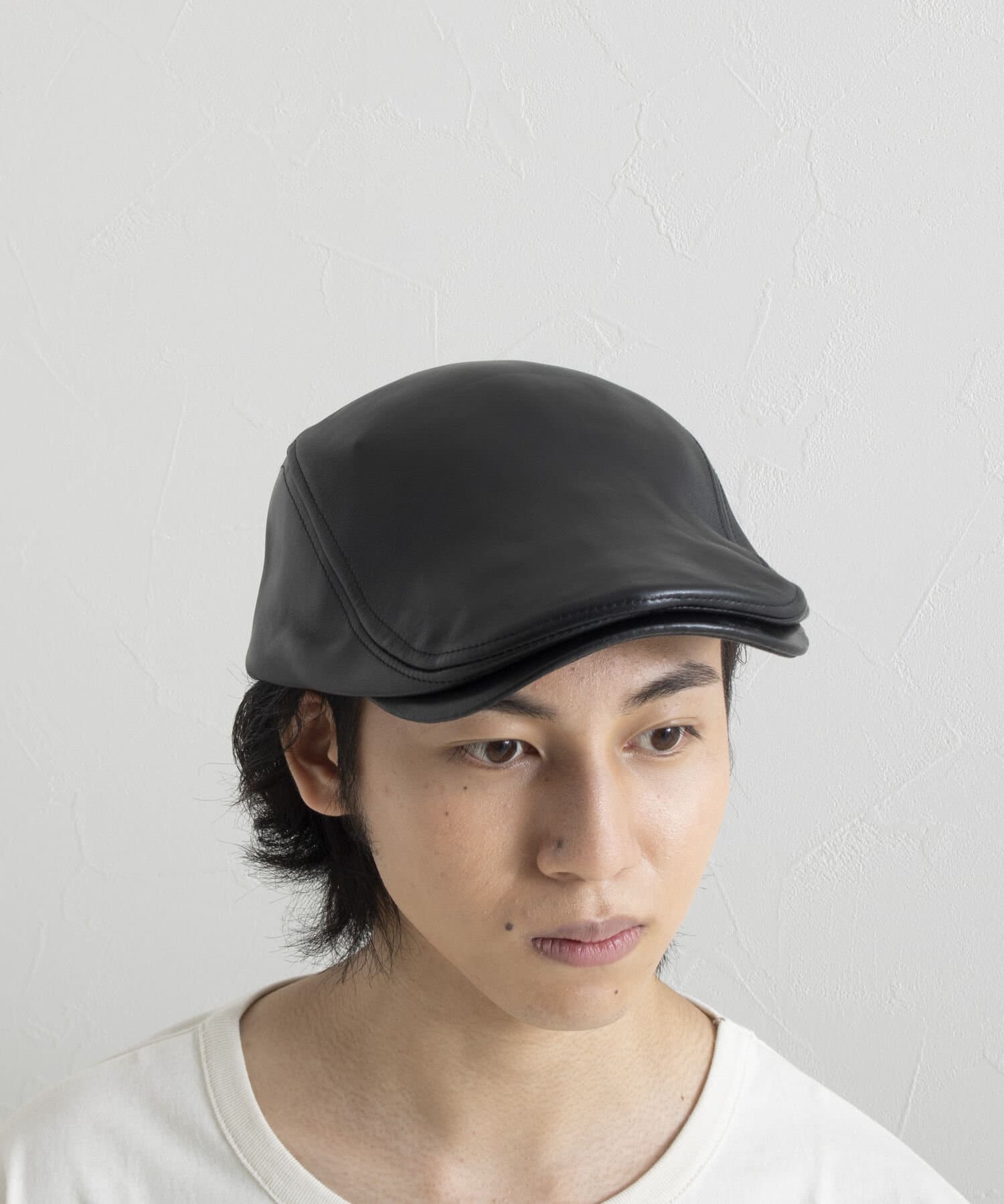80s90s 日本製 ラコステ 文字ワニ コーデュロイハンチング 帽子 USED