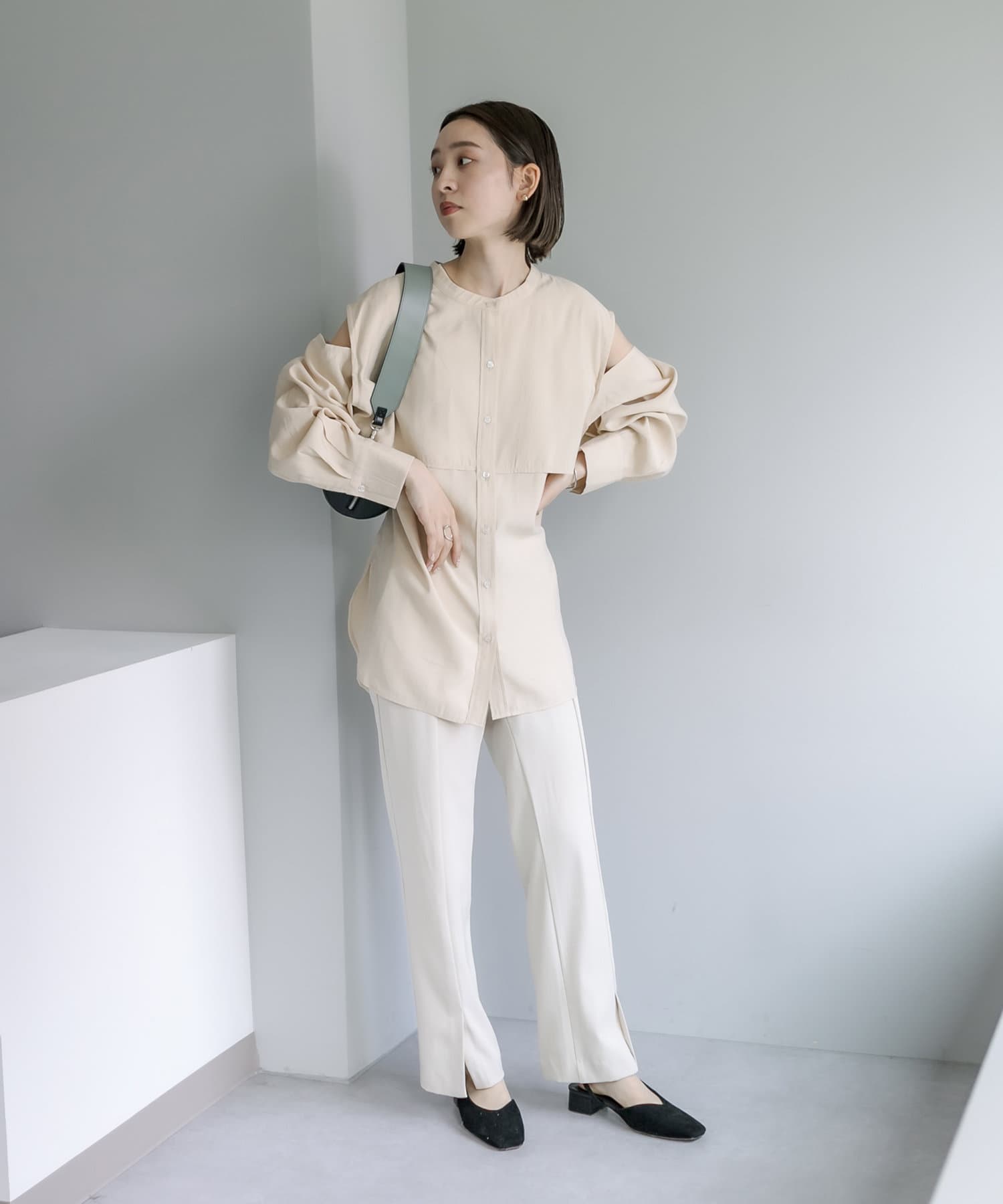 mystic】センタースリットパンツ | OUTLET(アウトレット)レディース mystic】センタースリットパンツ | OUTLET(アウトレット)レディース
