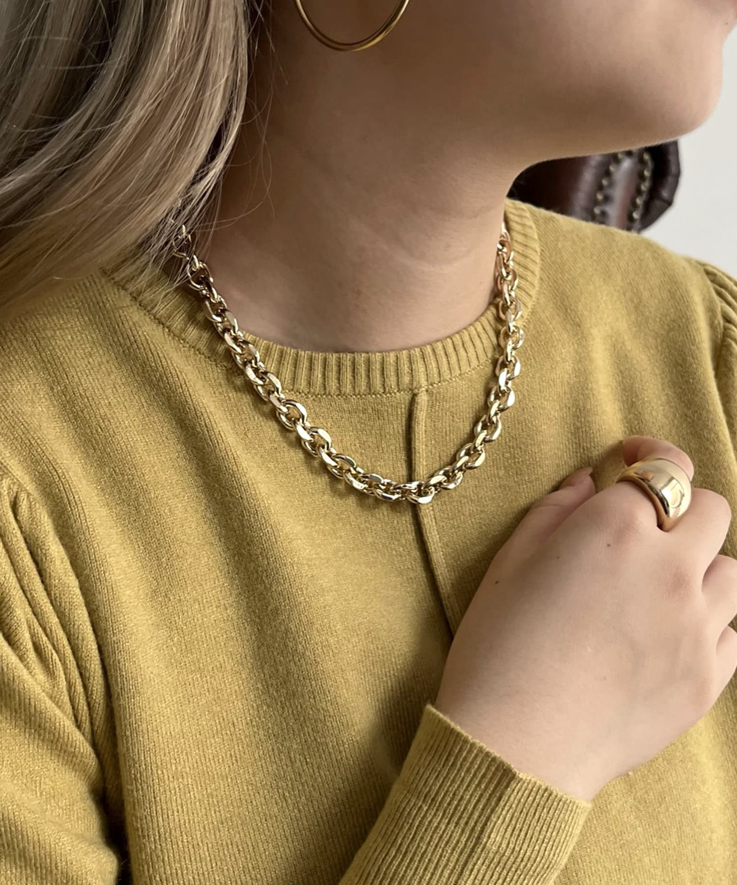 prose verse(プロズヴェール) メタルチェーンネックレス