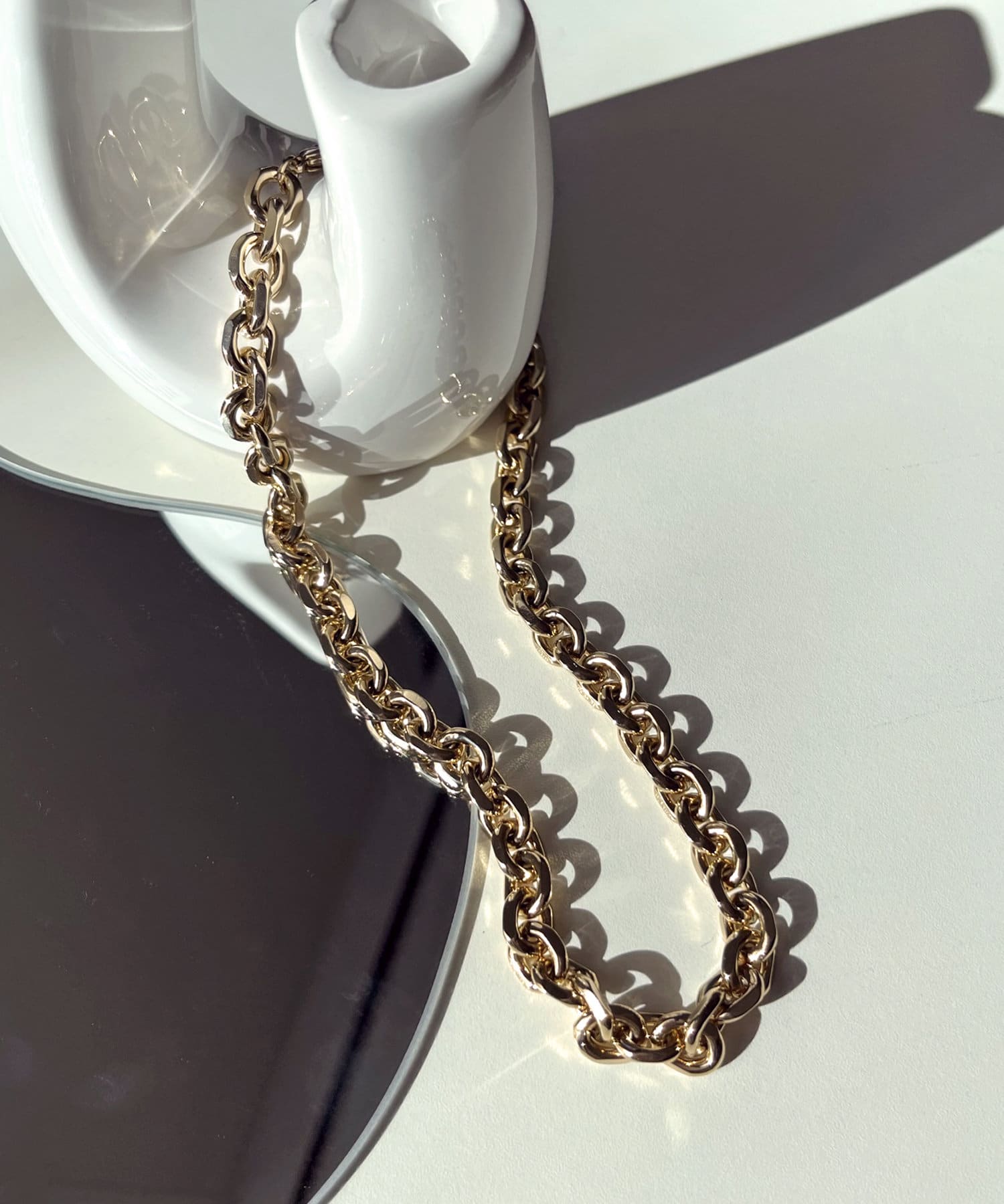 prose verse(プロズヴェール) メタルチェーンネックレス