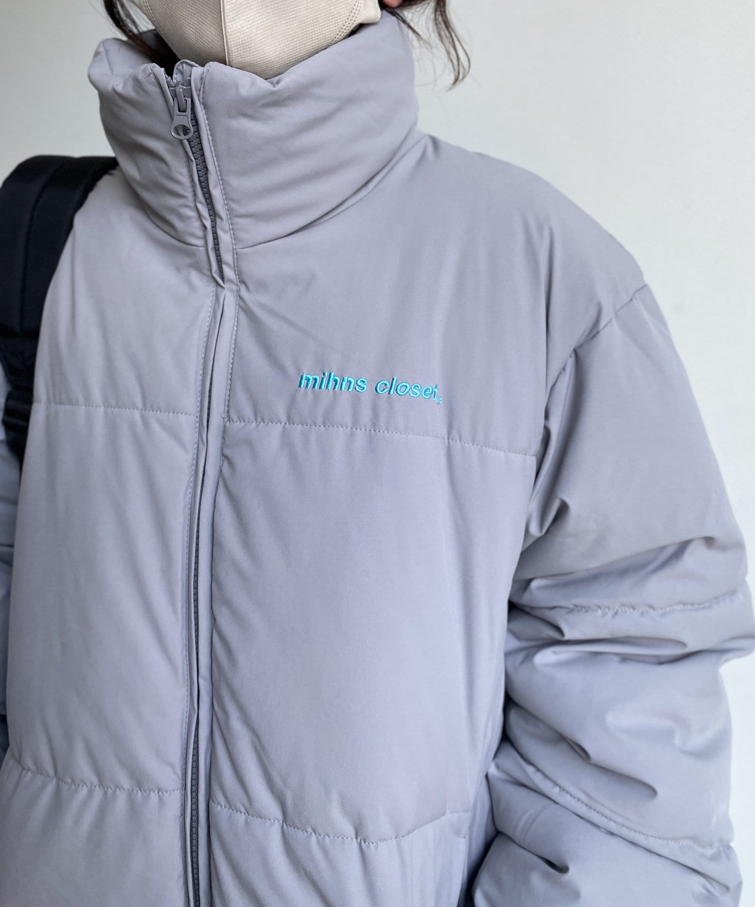 CPCM(シーピーシーエム) 胸刺繍ボリューム中綿ブルゾン