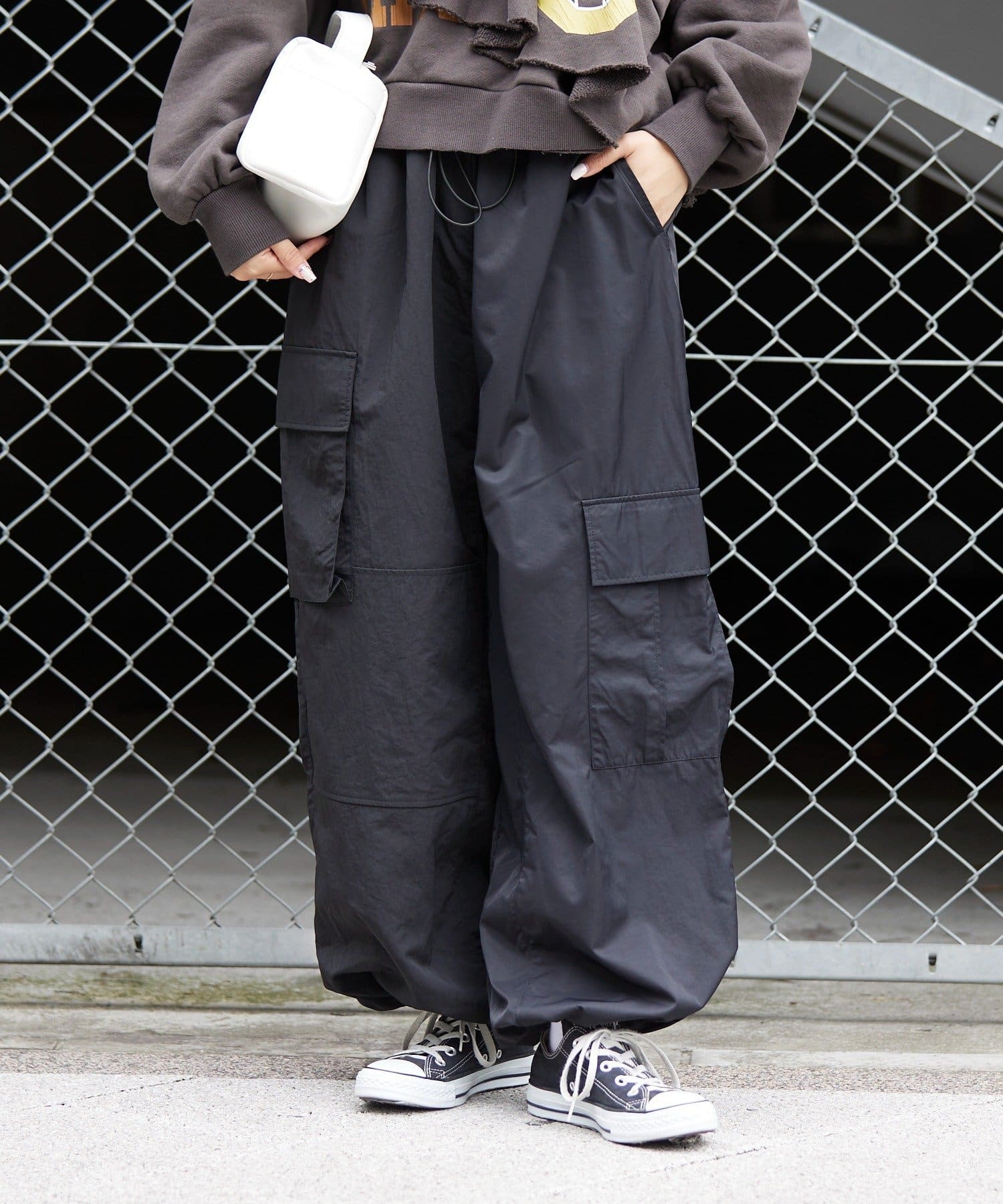 コットンナイロンパラシュートパンツ CIAOPANIC TYPY(チャオパニックティピー)レディース PAL CLOSET(パルクローゼット)  パルグループ公式ファッション通販サイト | チャオパニックティピー ハーフパンツ メンズ コットン | oxygencycles.in