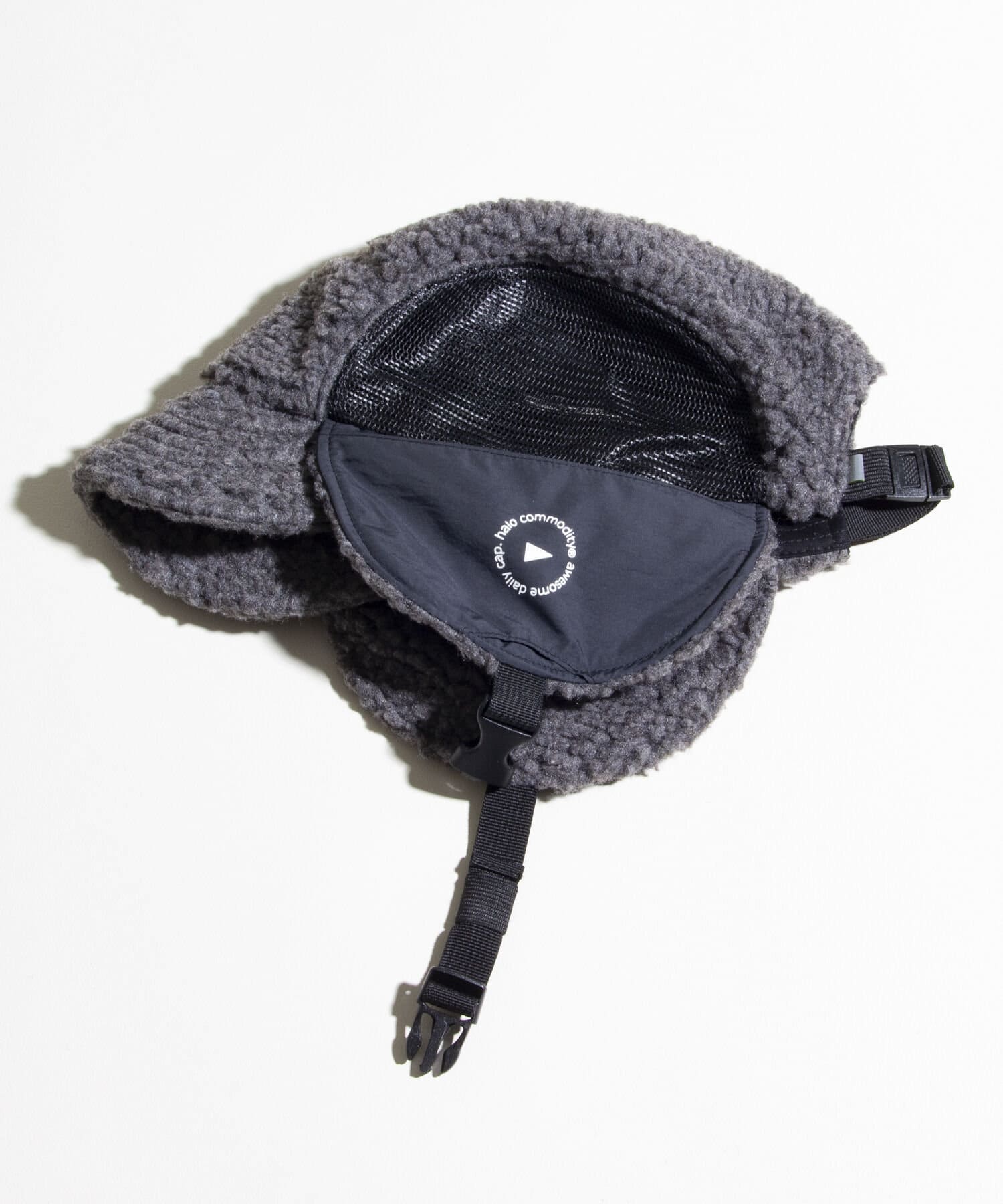 FREDY & GLOSTER(フレディ アンド グロスター) 【halo Commodity】Makalu Flap Cap ボア フリース