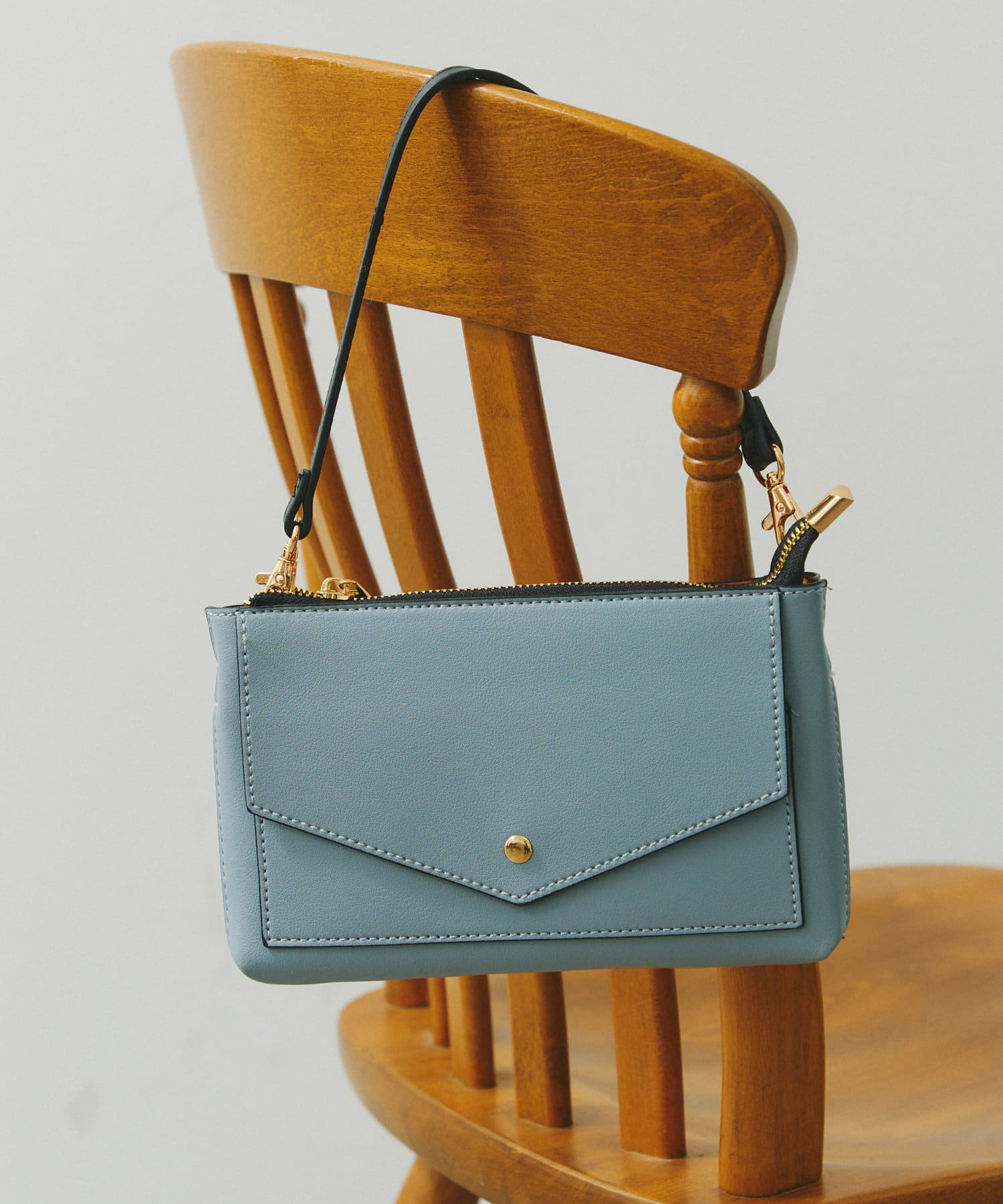 Chez toi(シェトワ) 3WAYバイカラーミニショルダー