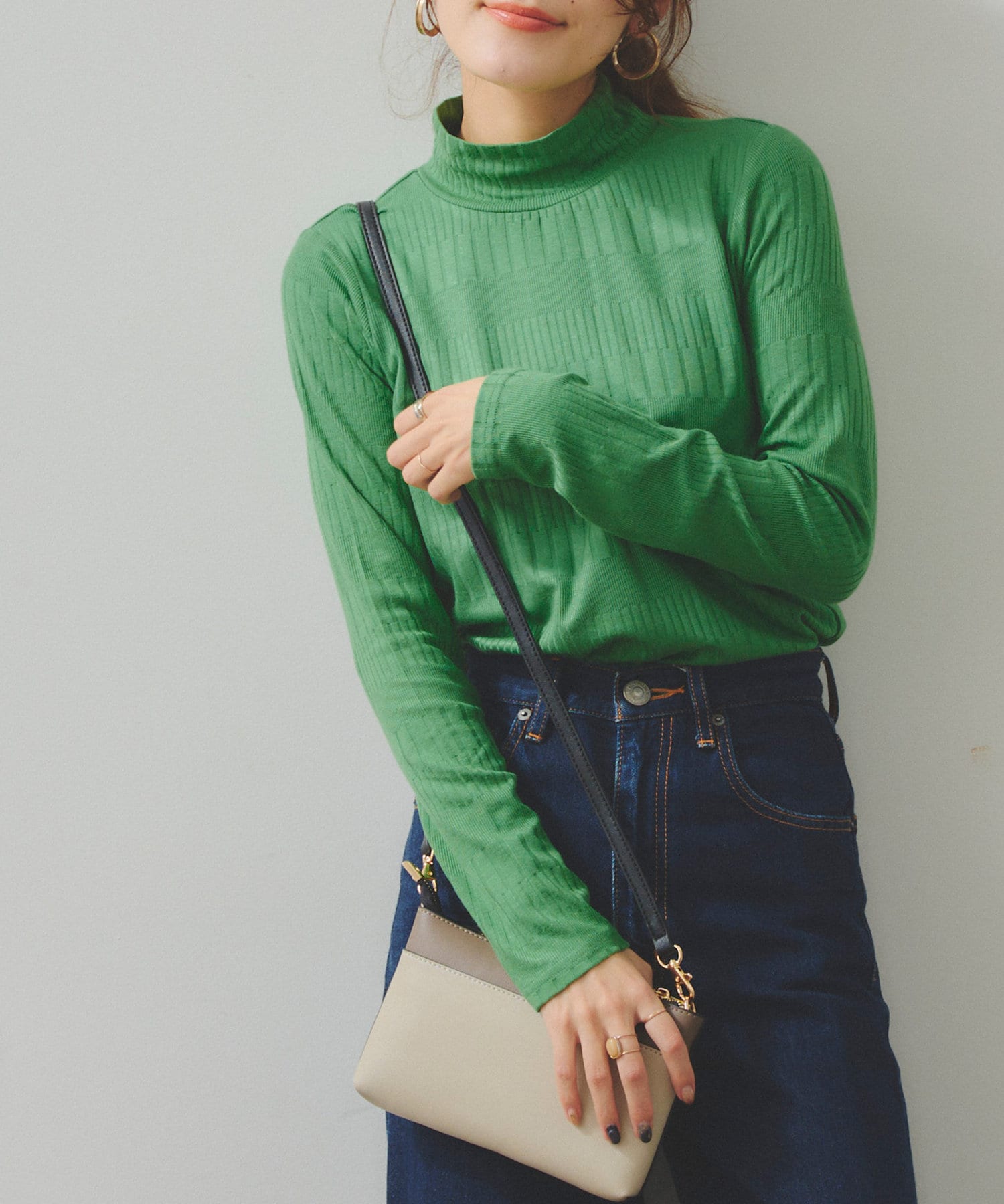 Chez toi(シェトワ) 3WAYバイカラーミニショルダー