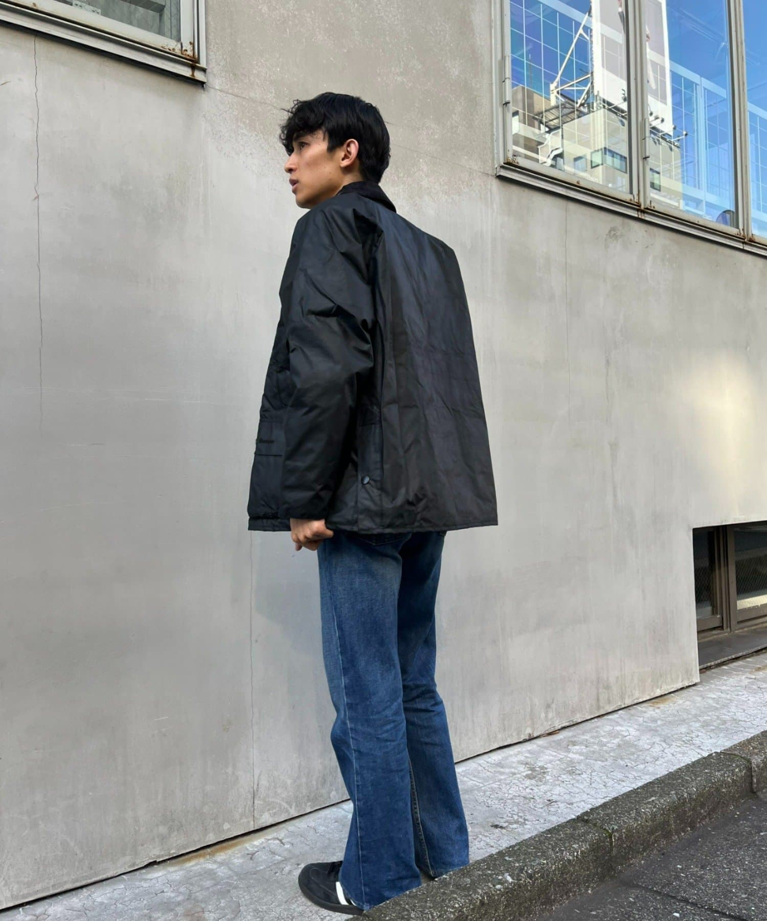 ☆大感謝セール】 ALLBLACK Barbour BEDALE ALLBLACK patagoniacueros