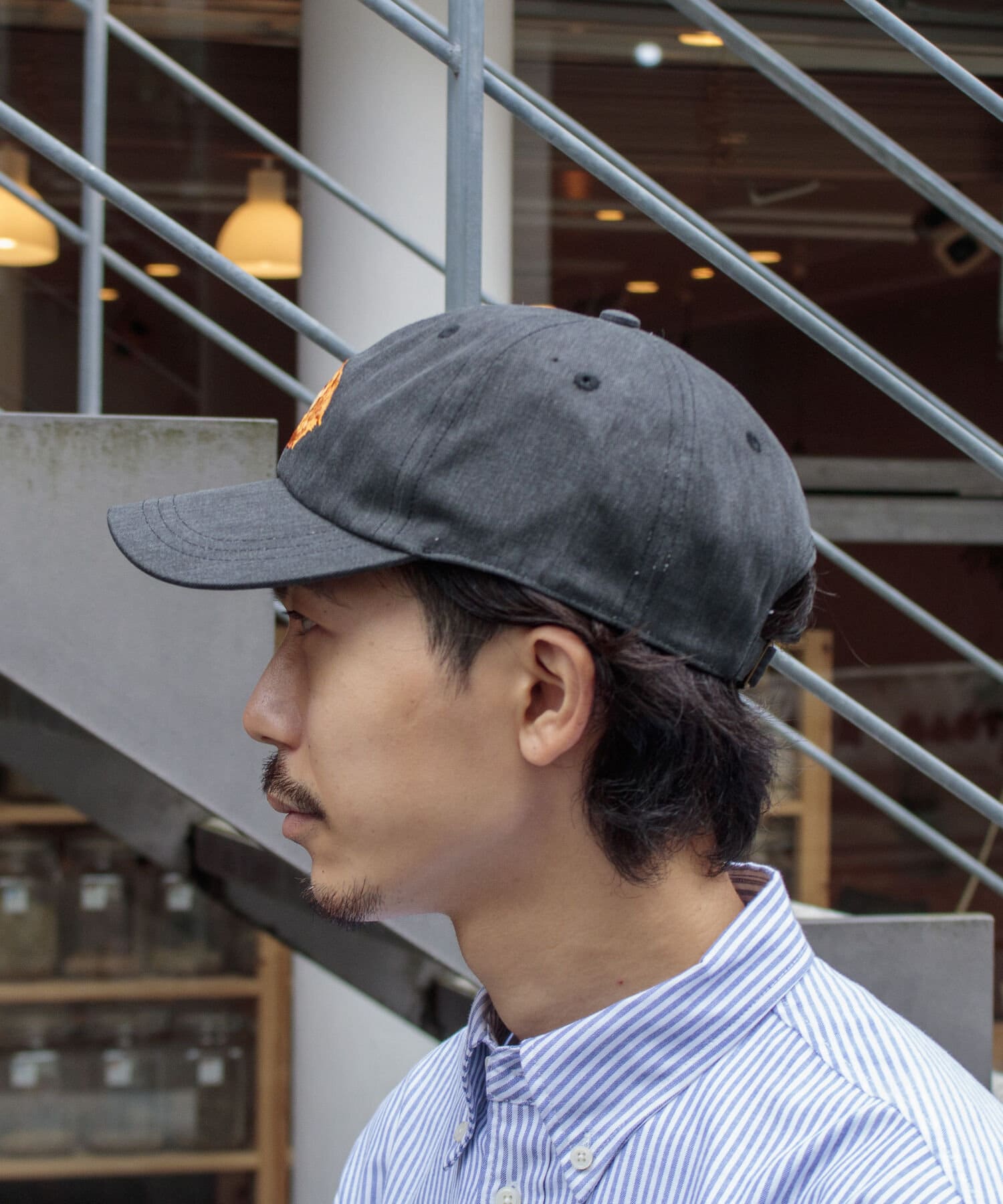 FREDY & GLOSTER(フレディ アンド グロスター) 【GLOSTER】WASHED DOG embroidery CAP キャップ