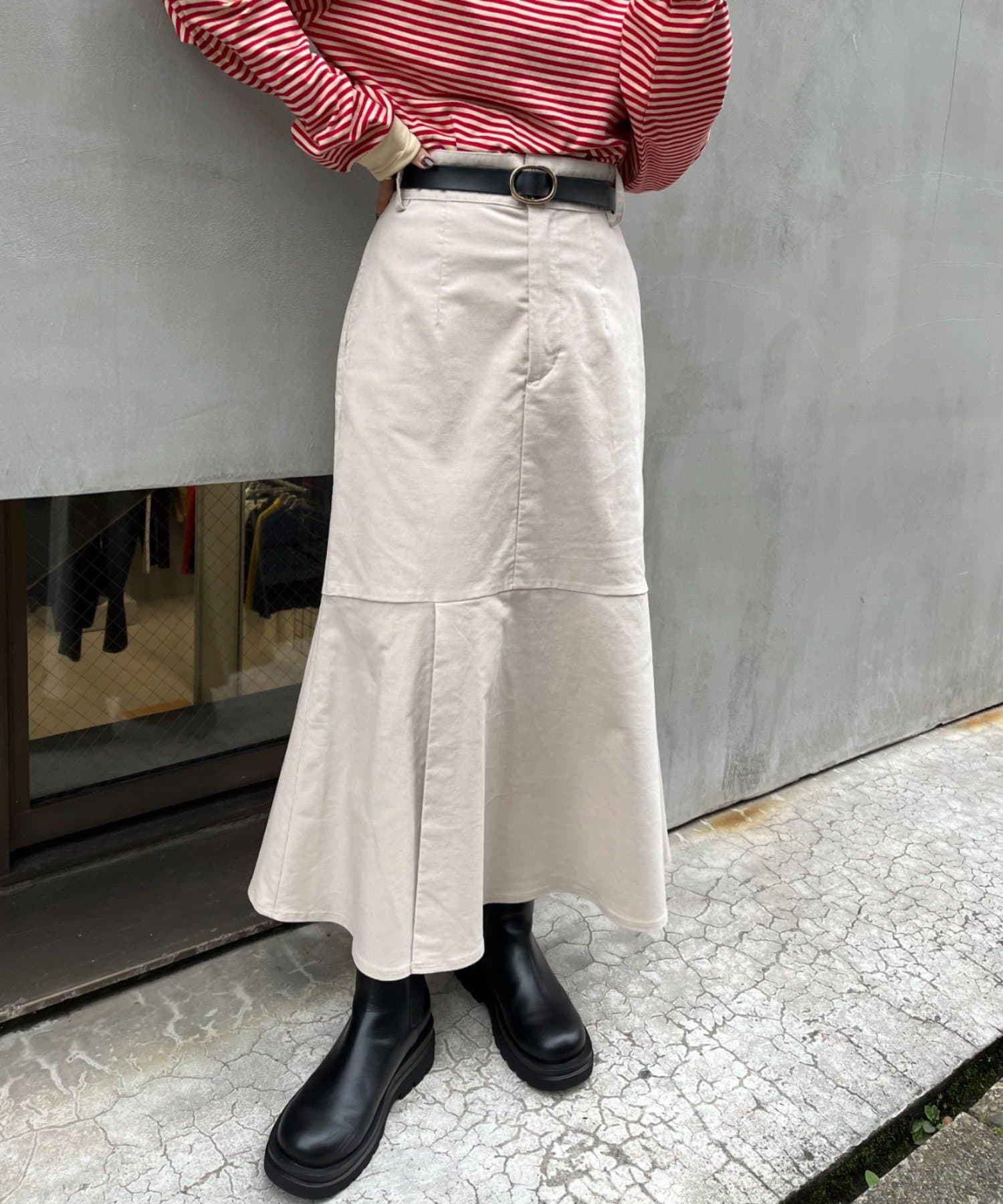 【値下げ】チャオパニック ウールツイルマーメイドスカート