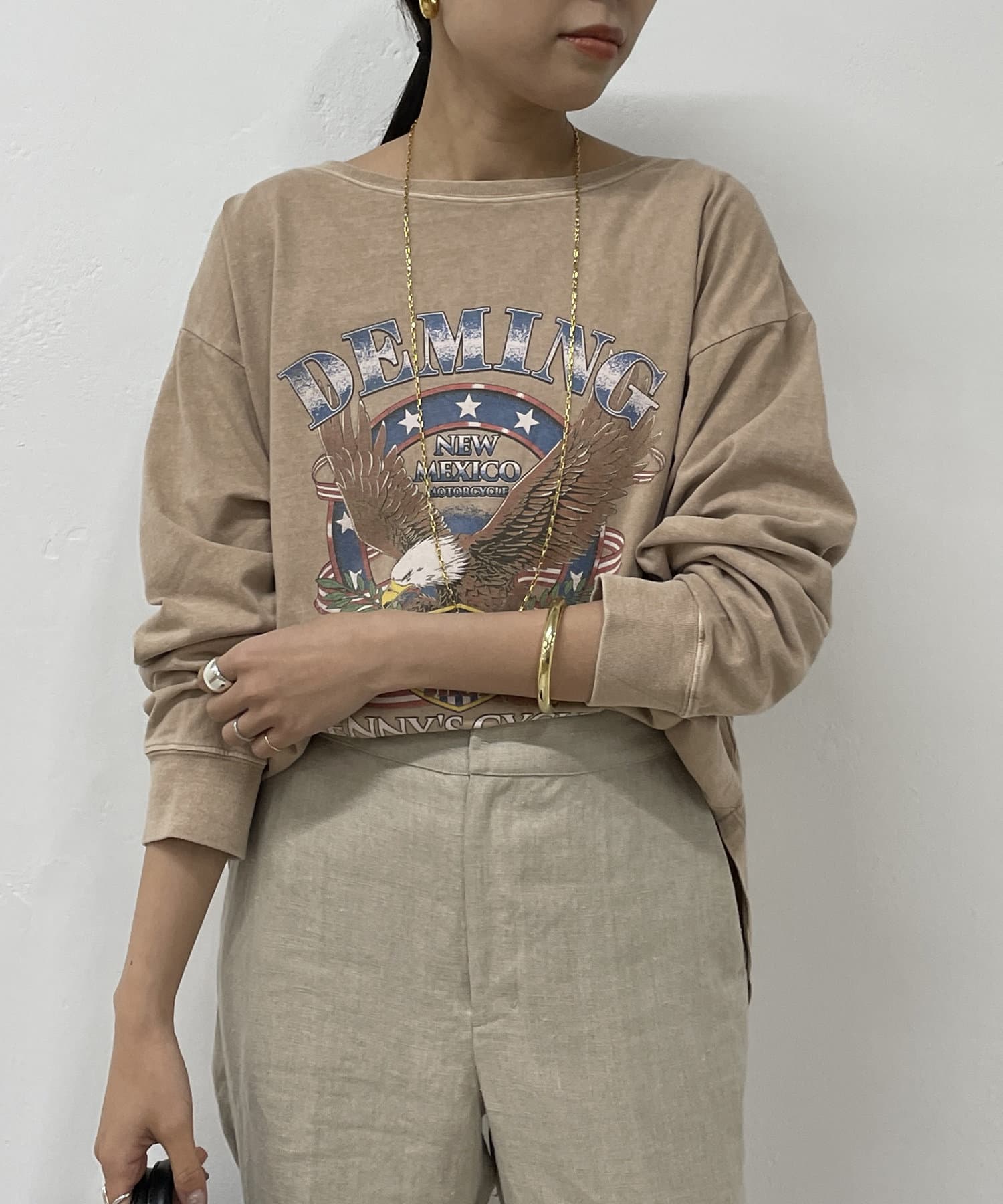 ラウンジドレス EAGLEロンT Tシャツ | dataupdationdrive.jito.org