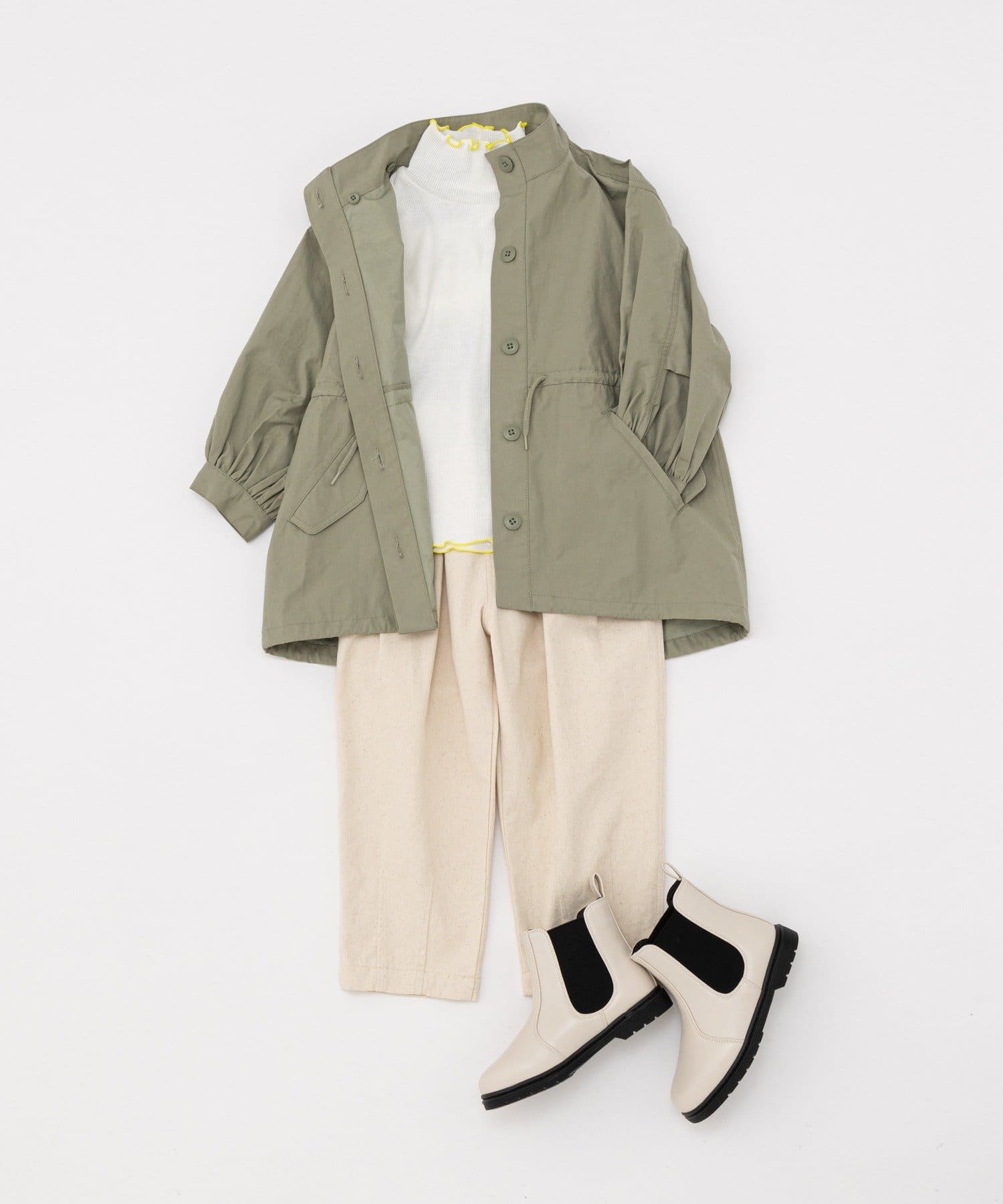 KIDS】【OSORO】2WAYボリュームスリーブハーフコート CIAOPANIC TYPY(チャオパニックティピー)キッズ PAL  CLOSET(パルクローゼット) パルグループ公式ファッション通販サイト