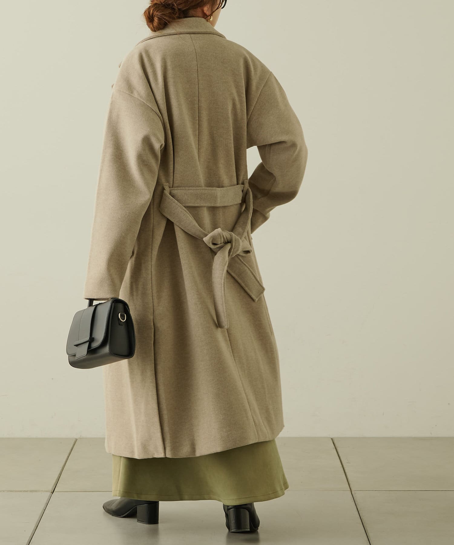 ロングダブルテーラーコート》 | NICE CLAUP / OLIVE des OLIVE OUTLET